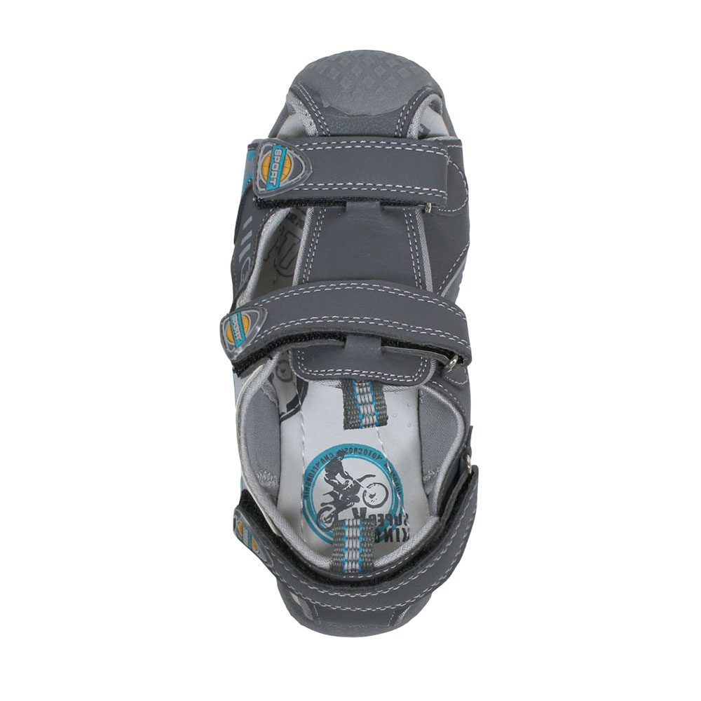 Сандалии Europen B-0748-A-СВ EUROPEN Сандалии для мальчика,темно-серый - фото 3