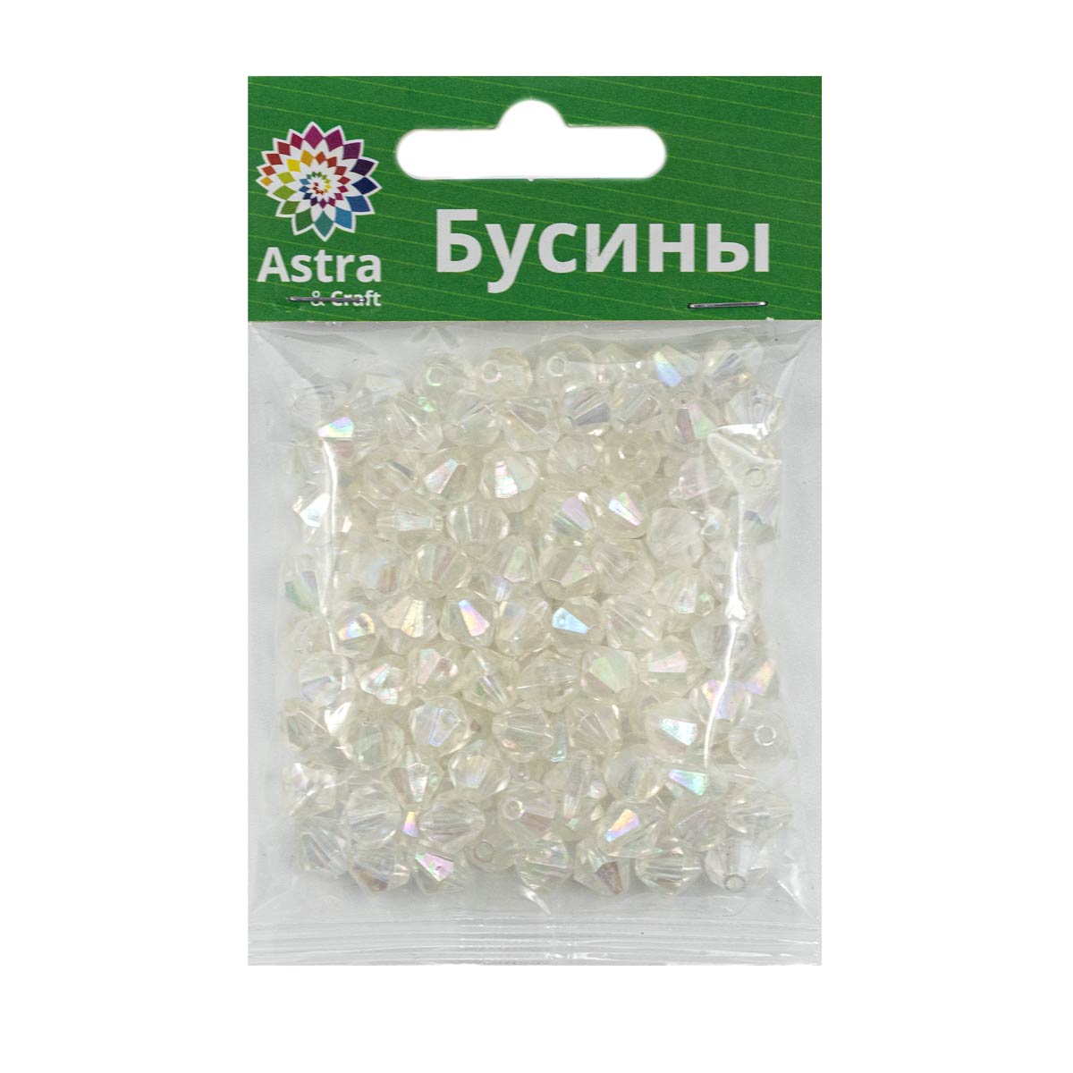 Набор для творчества Astra Craft Бусины 8 мм 25 г граненые - фото 6