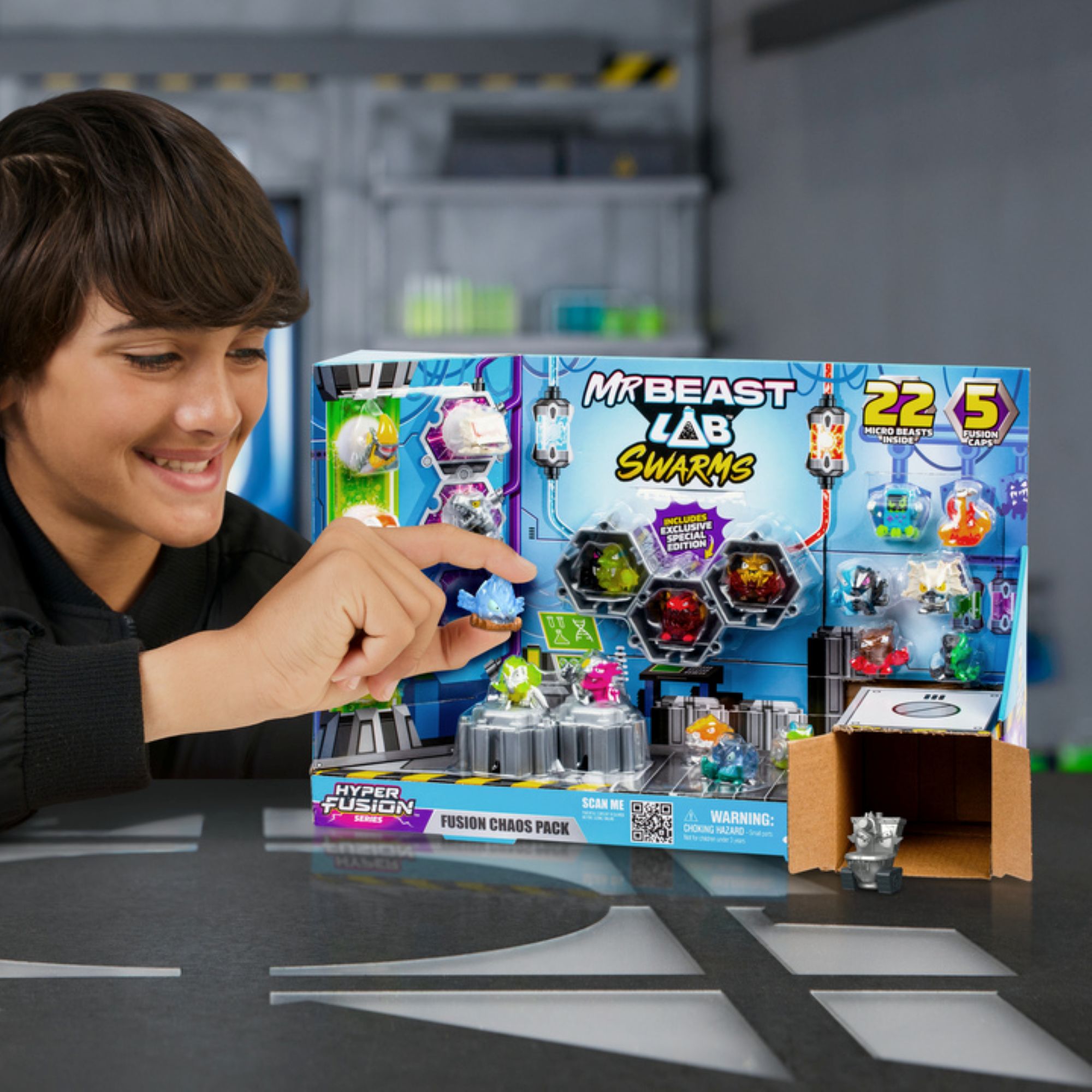 Игровой набор Moose MrBeast Лаборатория+22 фигурки - фото 9