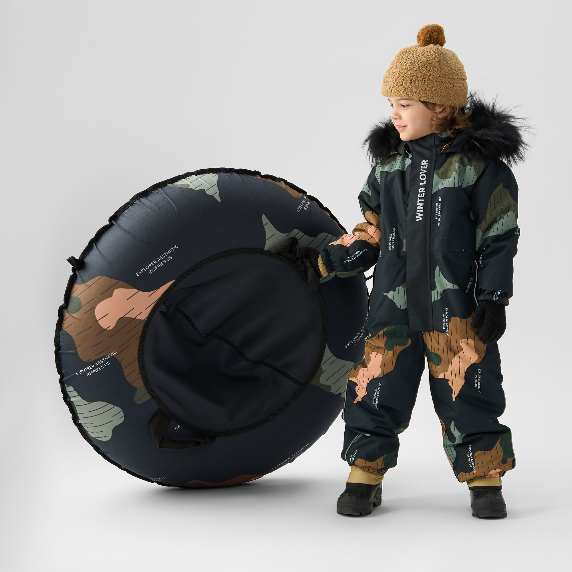 Тюбинг Happy Baby 100 см - фото 10