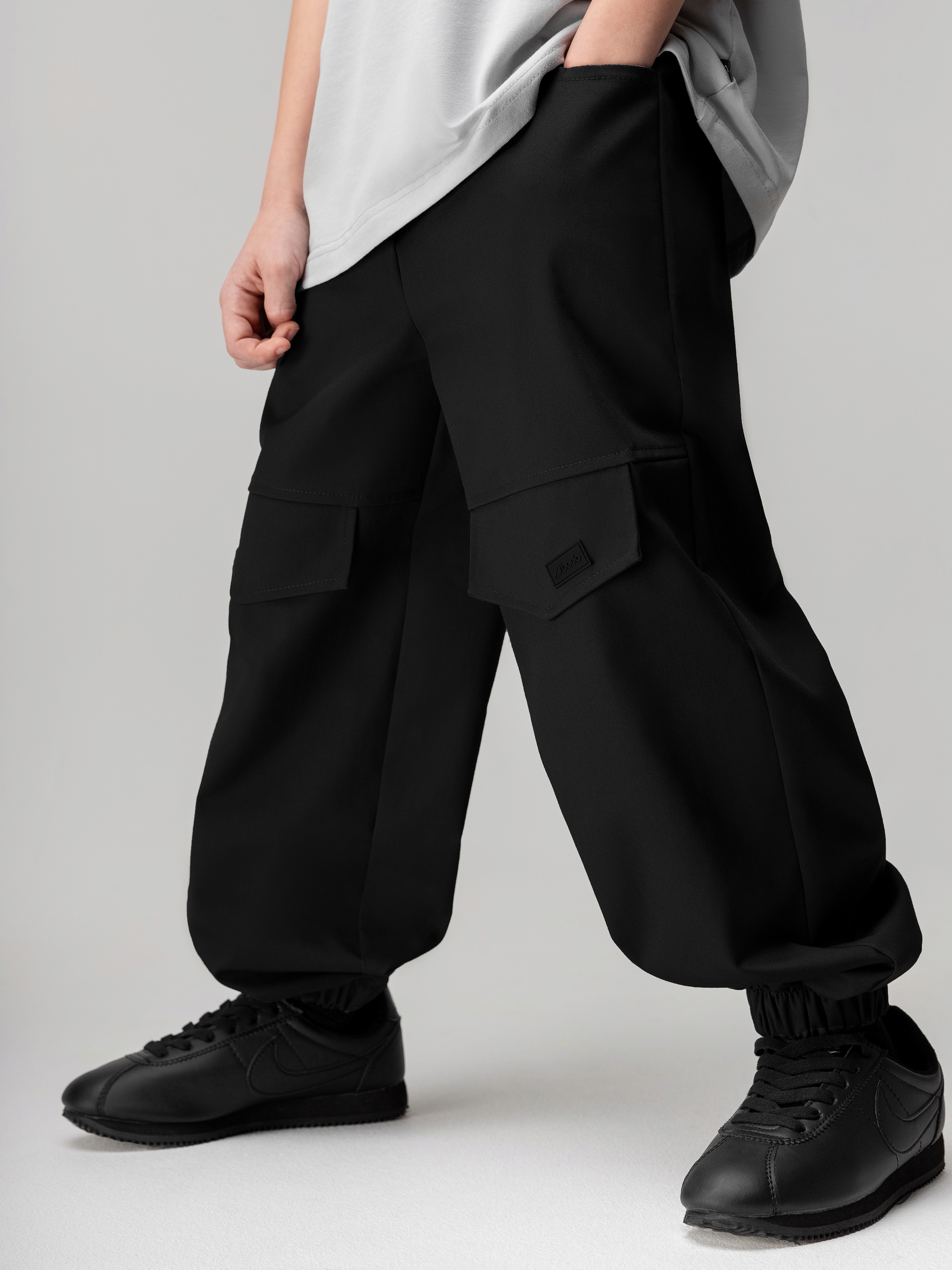 Брюки спортивные Bodo 6-637MU_черный - фото 8