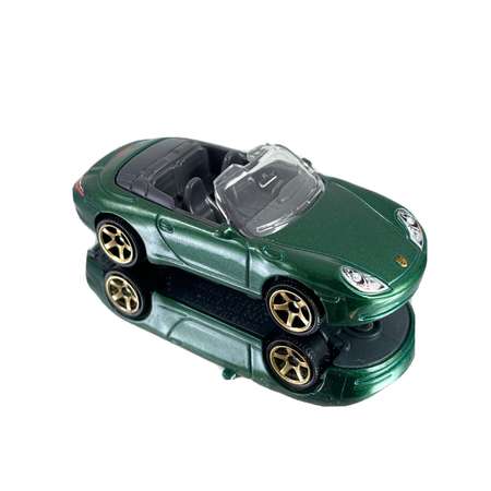 Автомобиль Matchbox Porsche Porsche 911 Carrera Cabriolet зеленый