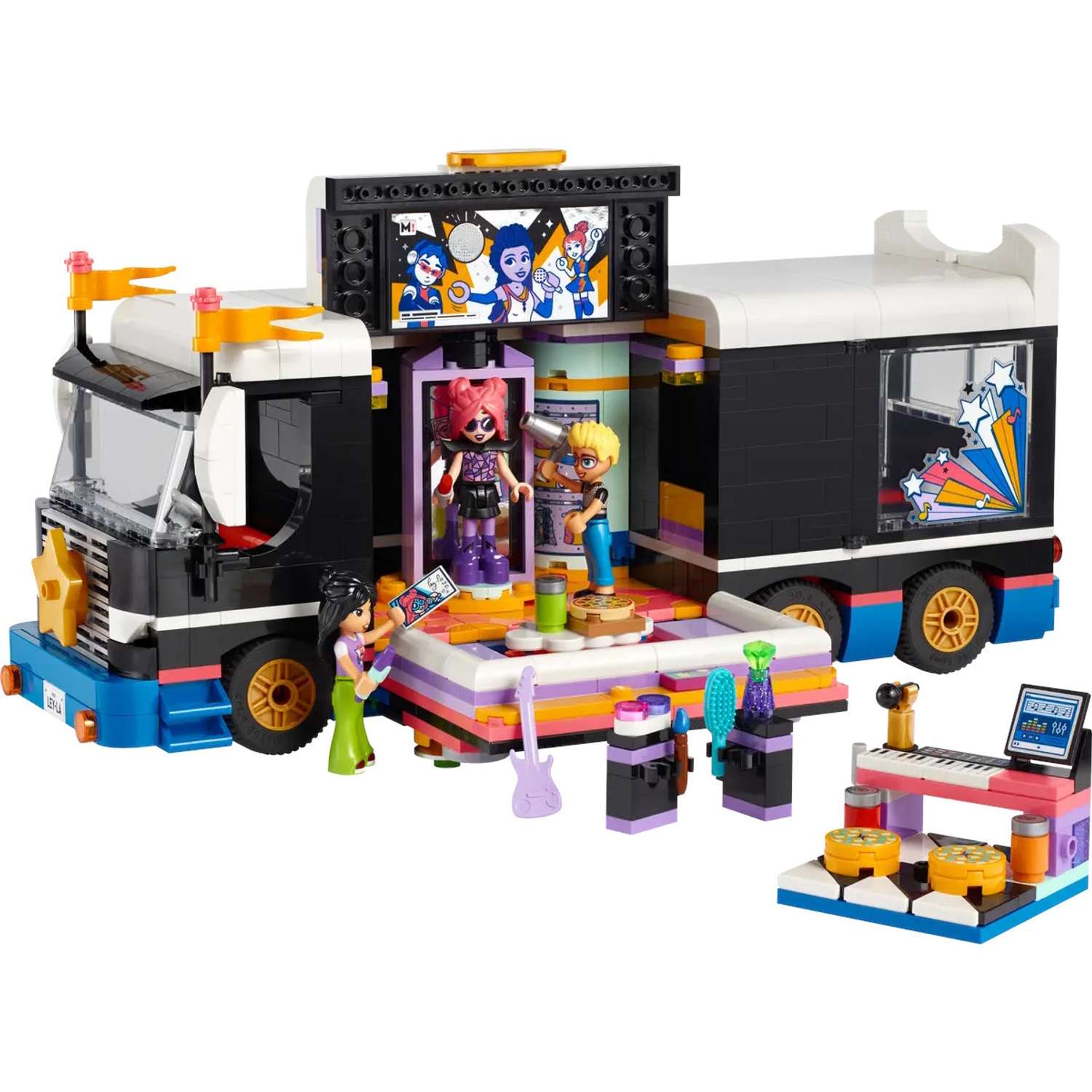 Конструктор LEGO Friends Музыкальный тур поп-звезды 845 дет. - фото 2