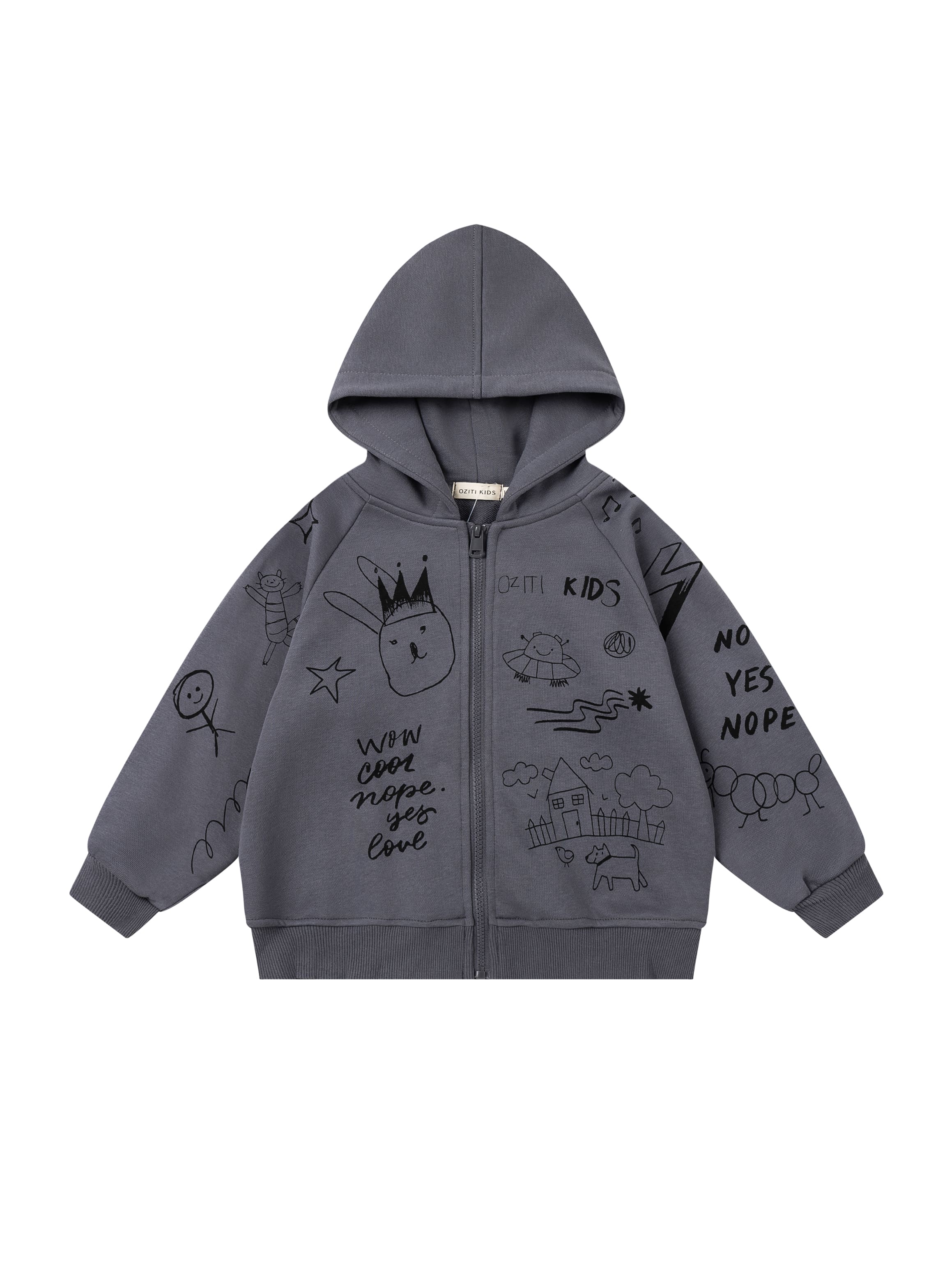 Толстовка OZITI KIDS ok010262 - фото 7