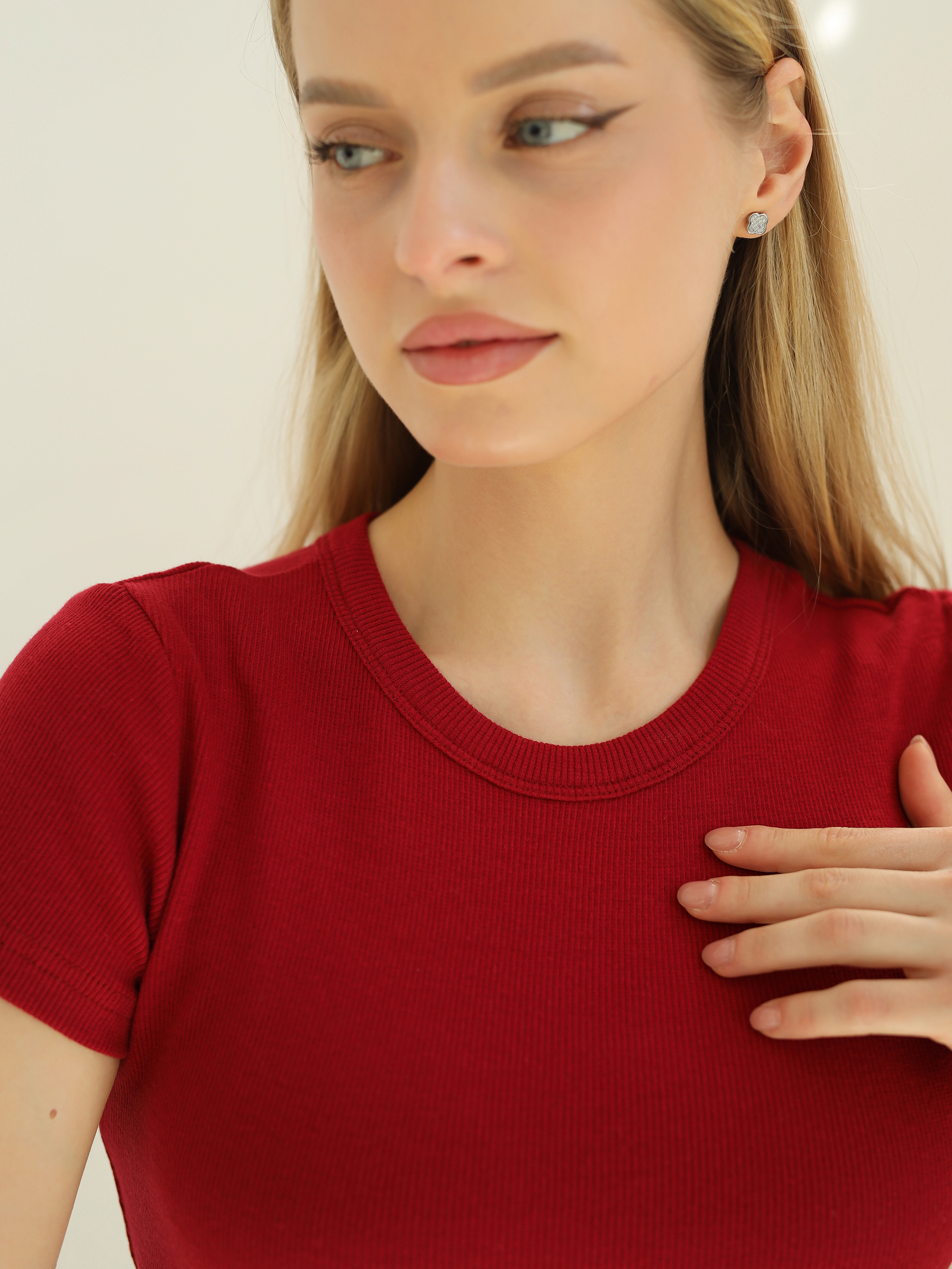 Футболка Натали Суслова 14511 бордовый - фото 6