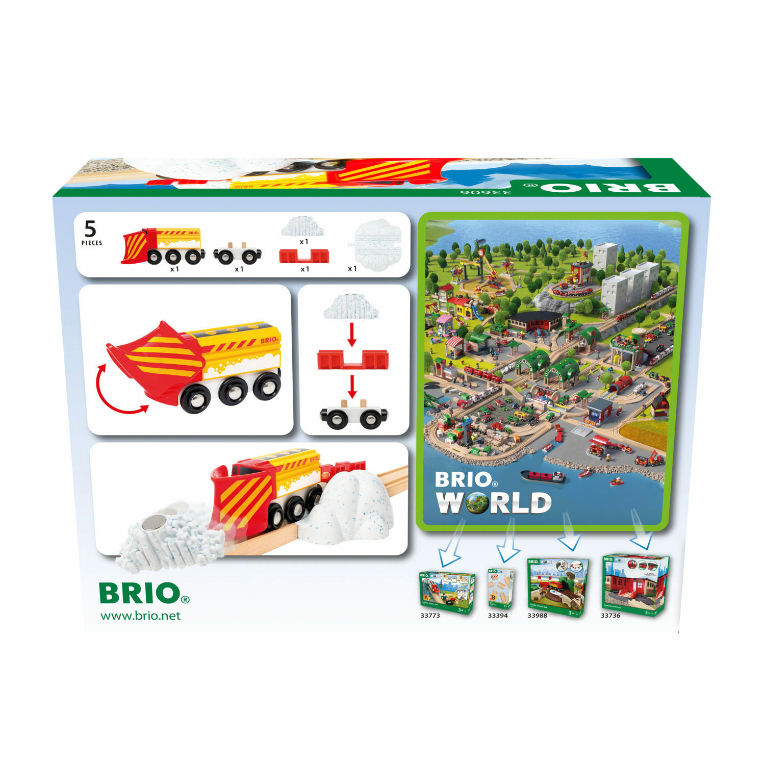 Набор железнодорожный Brio 33606 - фото 9