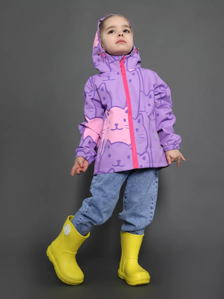 Ветровка RuStyle ДД-ветRSL-670-кисыфиол - фото 1