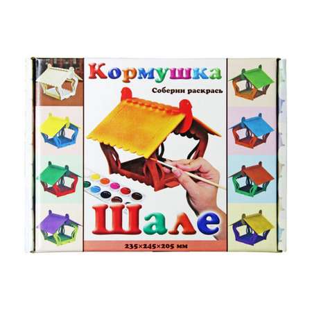 Кормушка для птиц Комплект-Агро шале