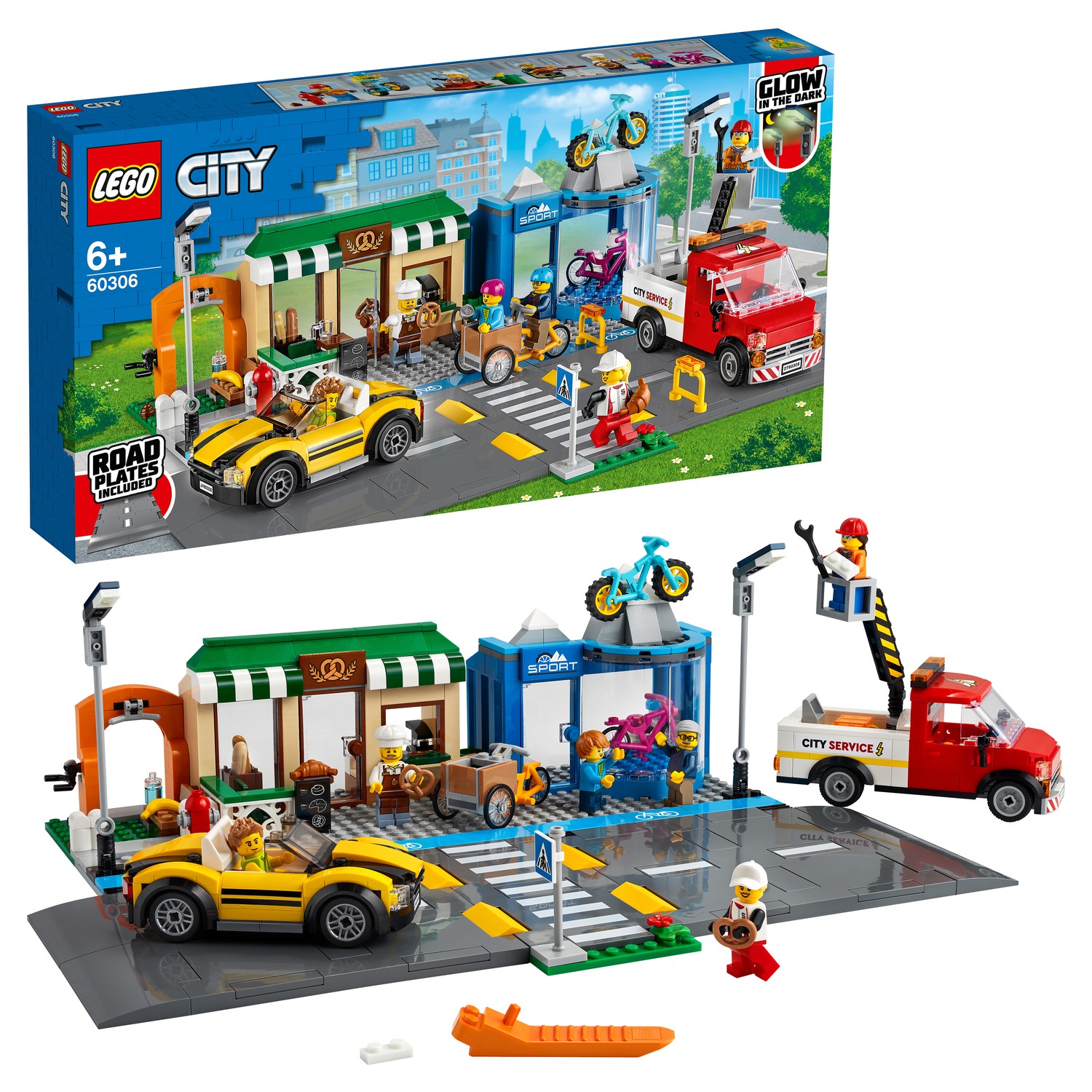 Конструктор LEGO City Торговая улица - фото 1