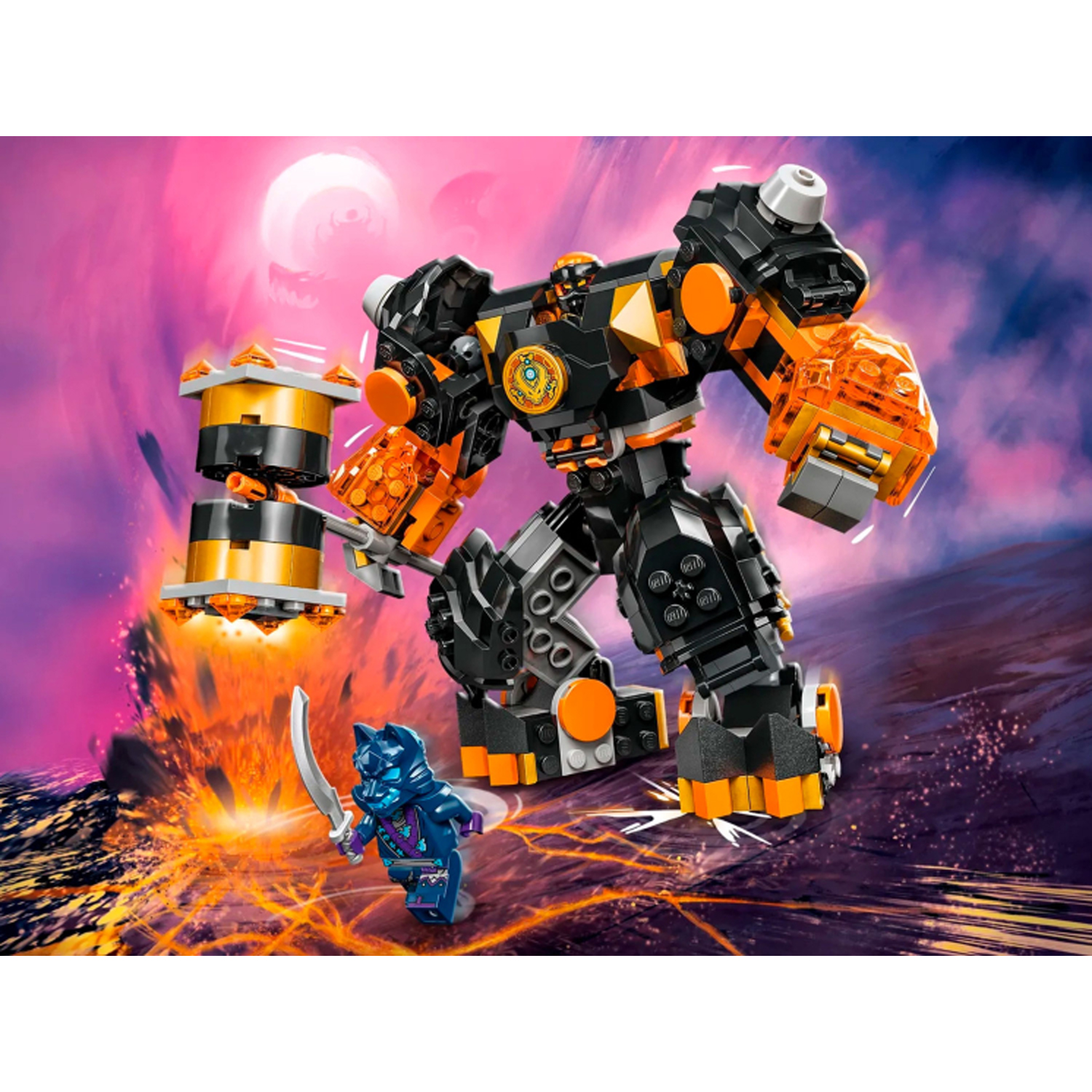 Конструктор LEGO NINJAGO Боевой робот Коула - фото 10