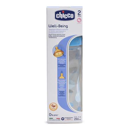 Бутылочка Chicco Well-Being 250 мл