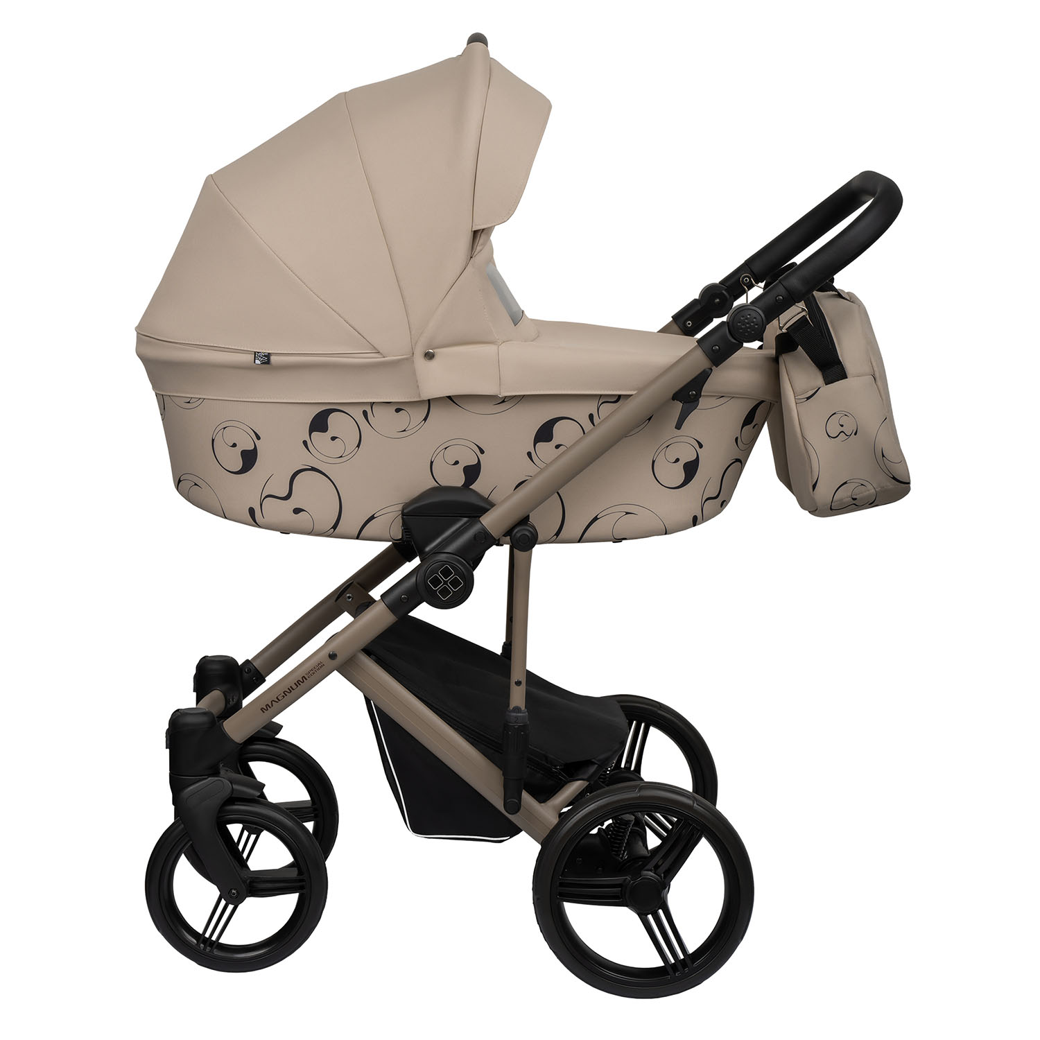 Коляска 2в1 Bebetto Magnum Light SE бежевый - фото 4