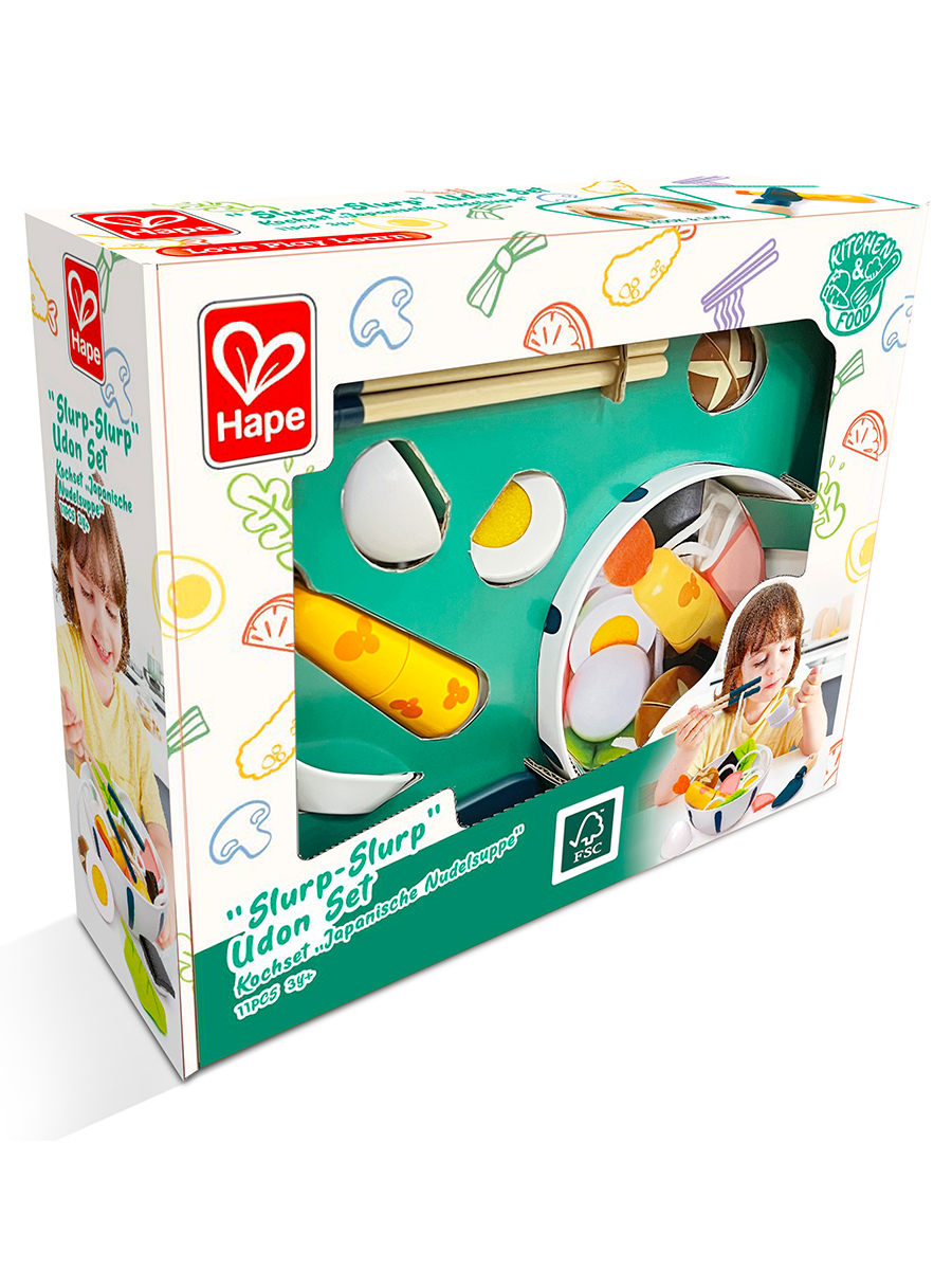 Игрушечный набор HAPE готовим удон E3196_HP - фото 7
