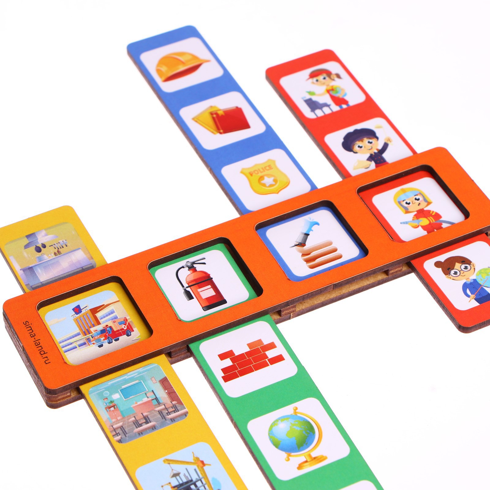 Настольная игра Лесная мастерская Изучаем профессии - фото 7