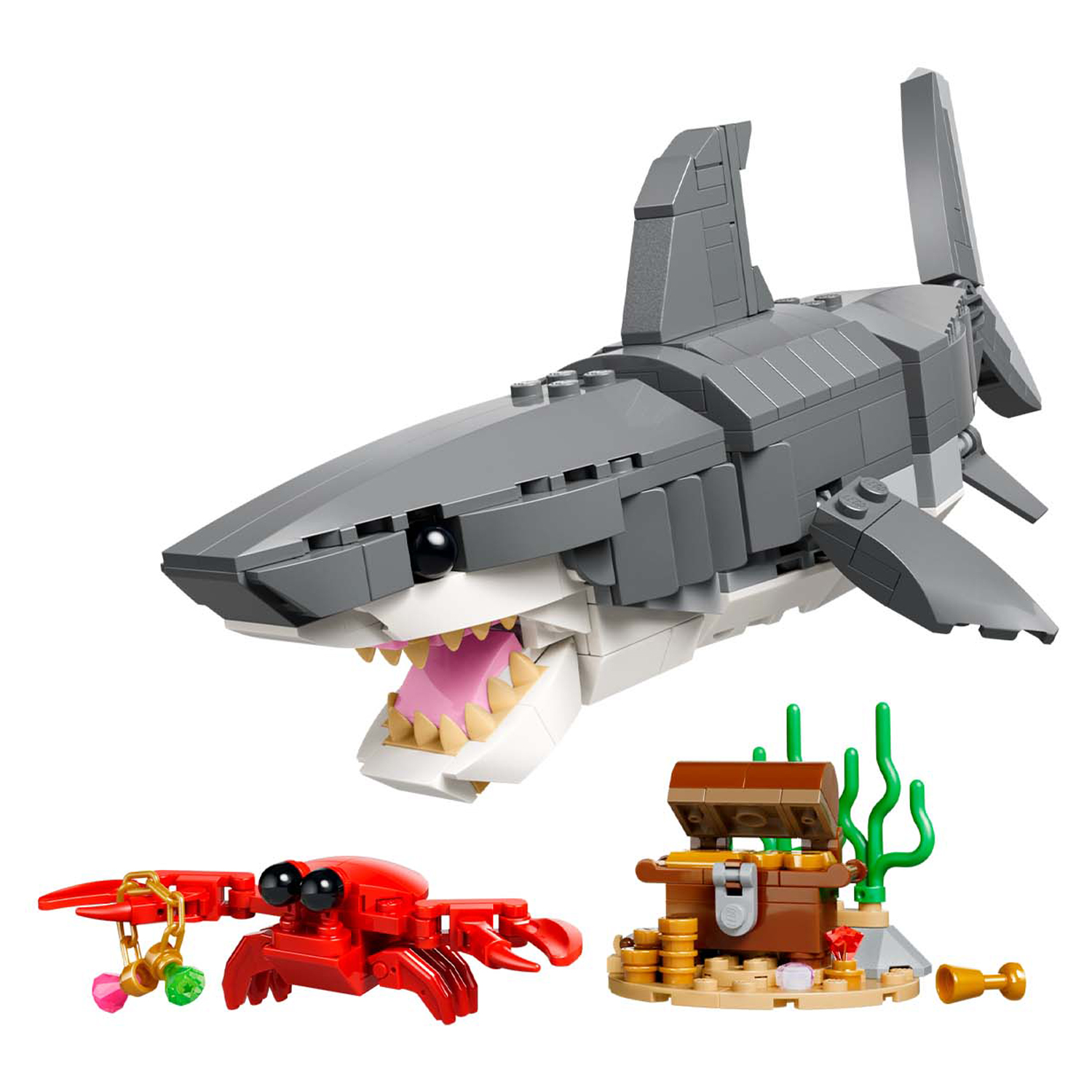 Конструктор LEGO Creator Акула с сундуком 379 дет. - фото 4