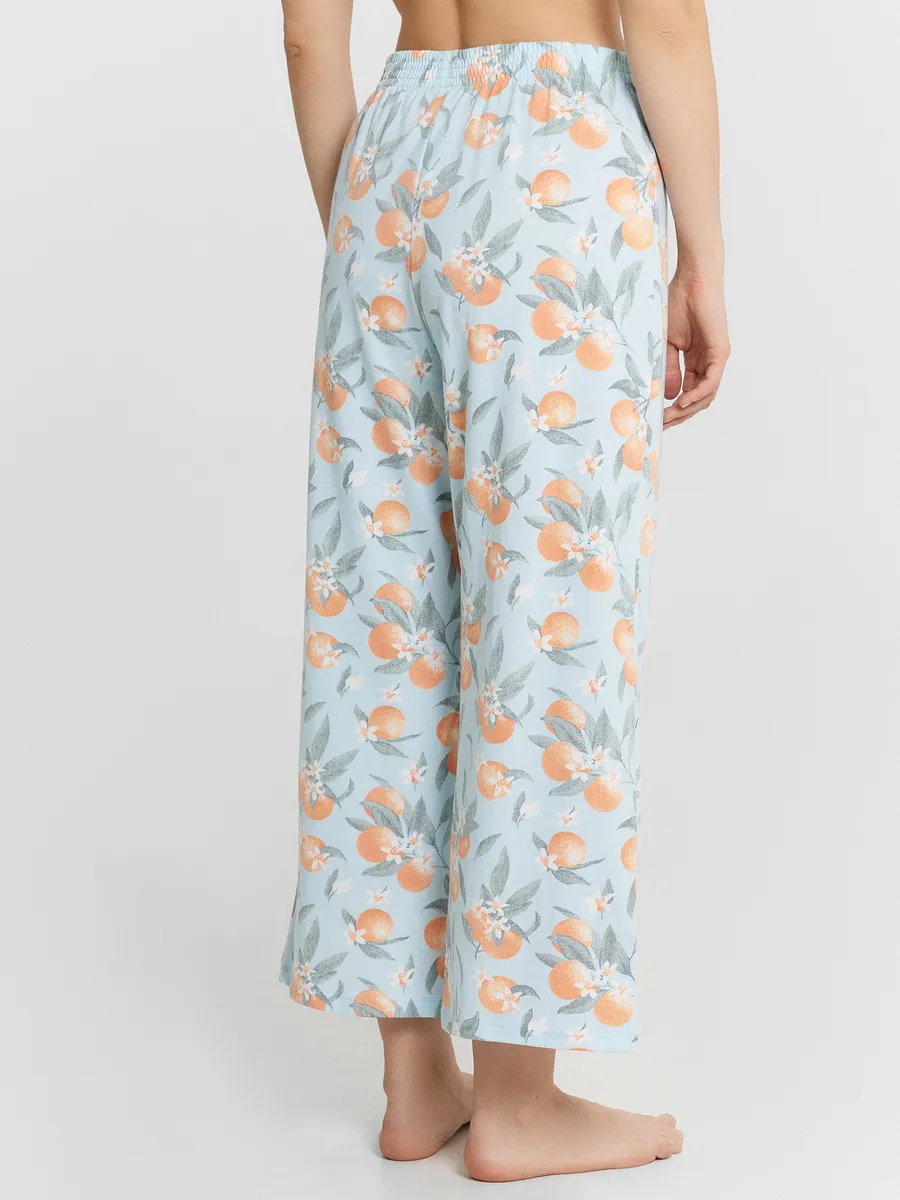 Пижама Mark Formelle (Марк Формэль) 592600/сахарная пудра +апельсины на сахарной пудре - фото 10