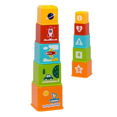 Игрушка S+S пирамидка