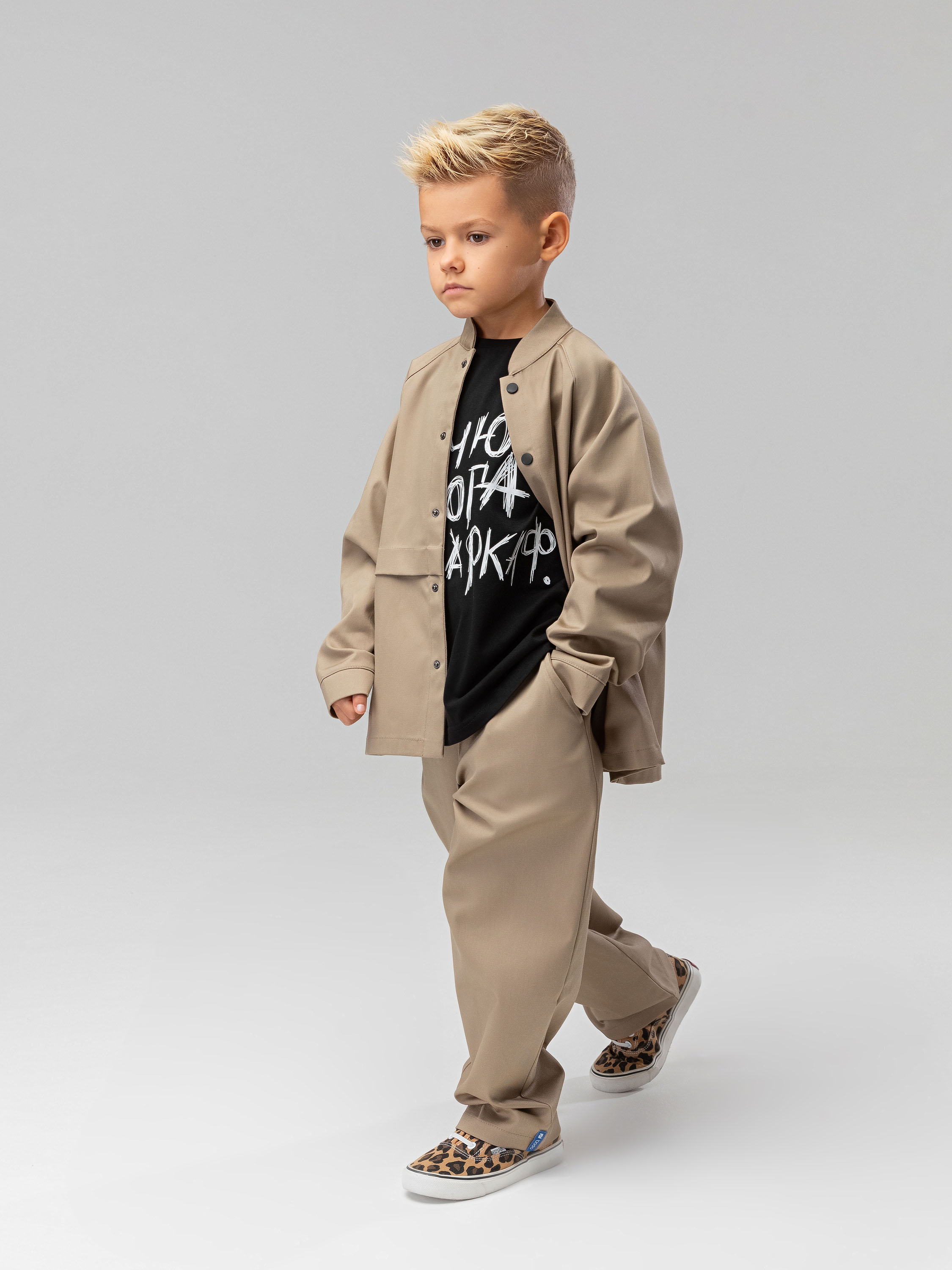 Рубашка и брюки Bodo 11-640MU_бежевый - фото 1