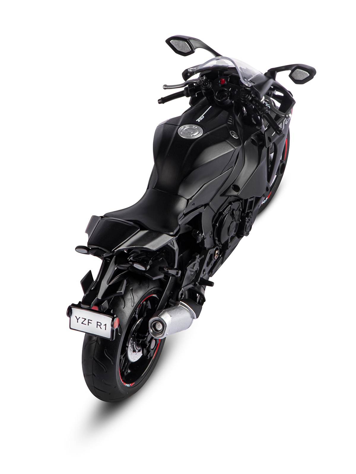 Мотоцикл АВТОпанорама Yamaha YZF R1 1:12 JB1251603 - фото 7