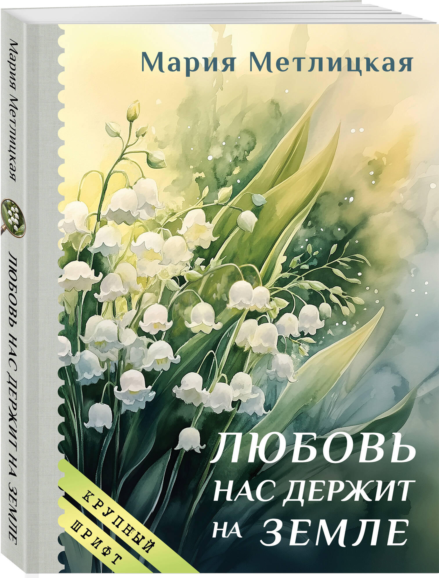 Книга Эксмо Любовь нас держит на земле крупный шрифт - фото 1