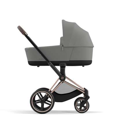 Коляска 2в1 Cybex Priam IV Rosegold серый