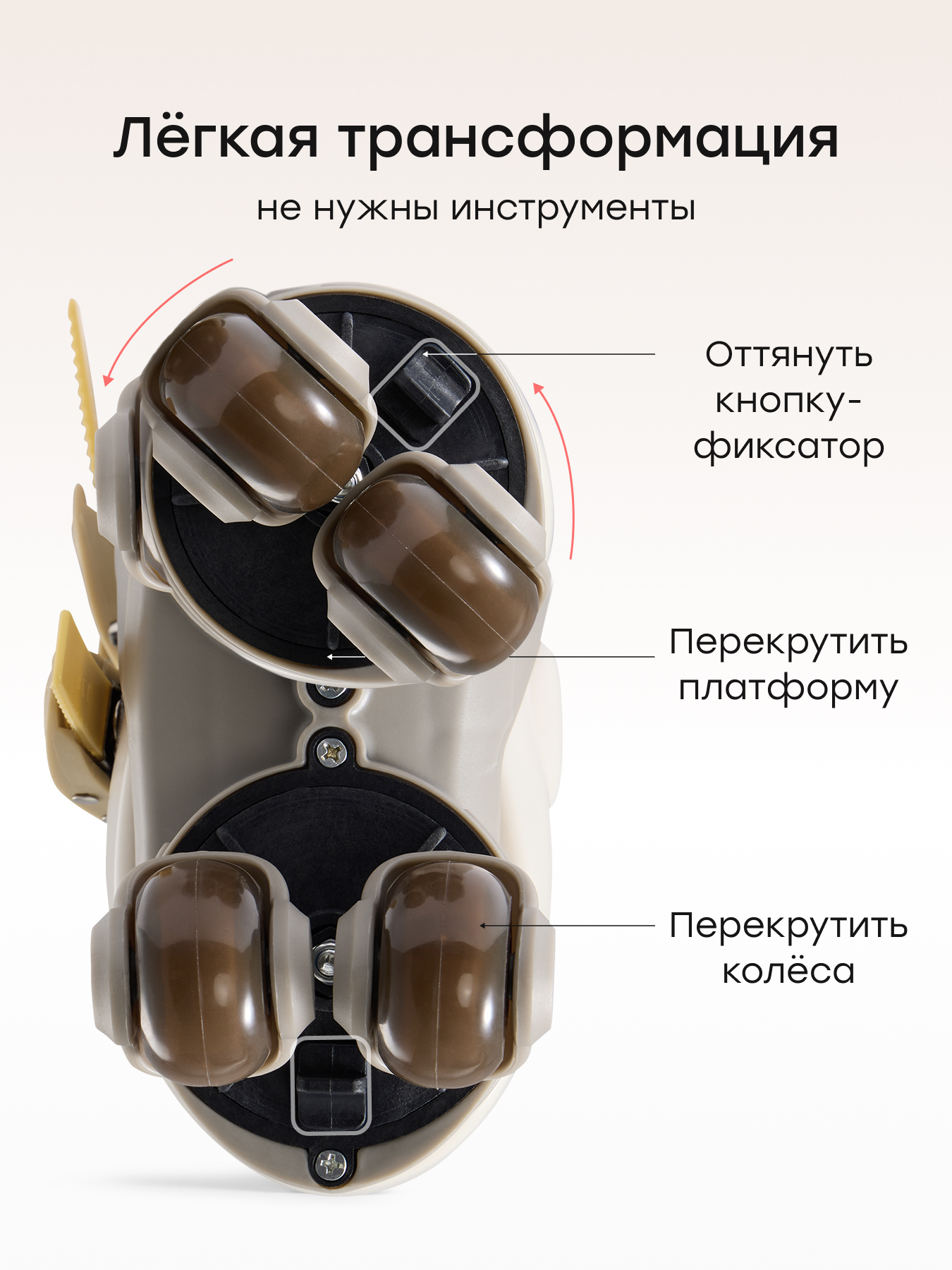 Роликовые коньки Happy Baby XS 27-30 - фото 3