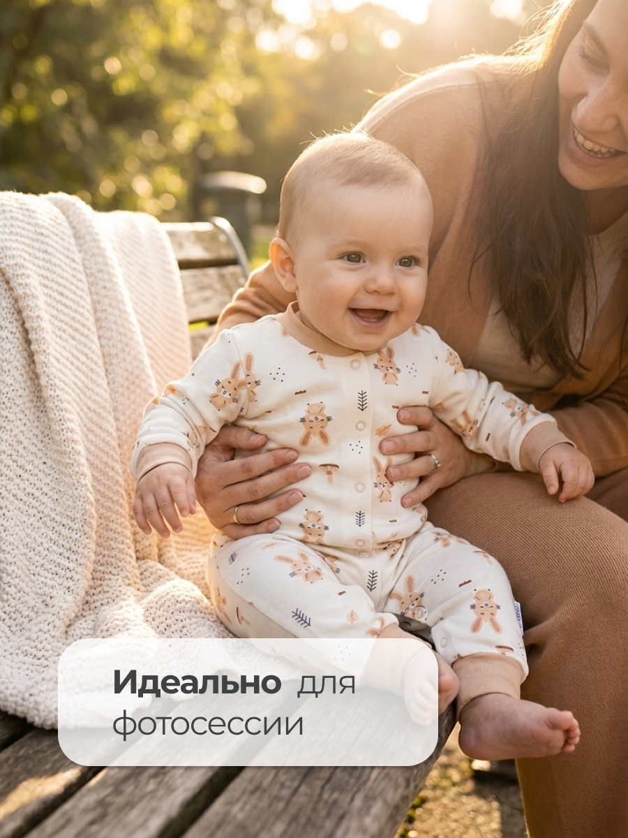 Комбинезон Эскимо 20-4132 - фото 7
