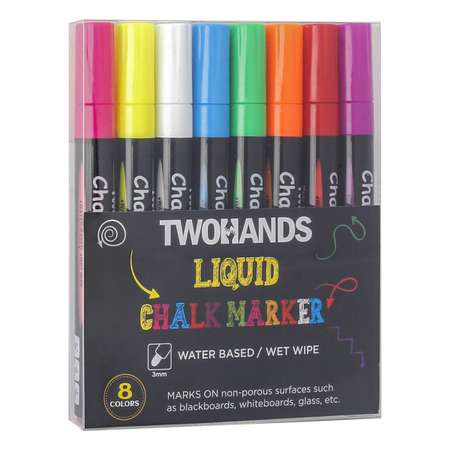 Маркеры TWOHANDS 8 цв.