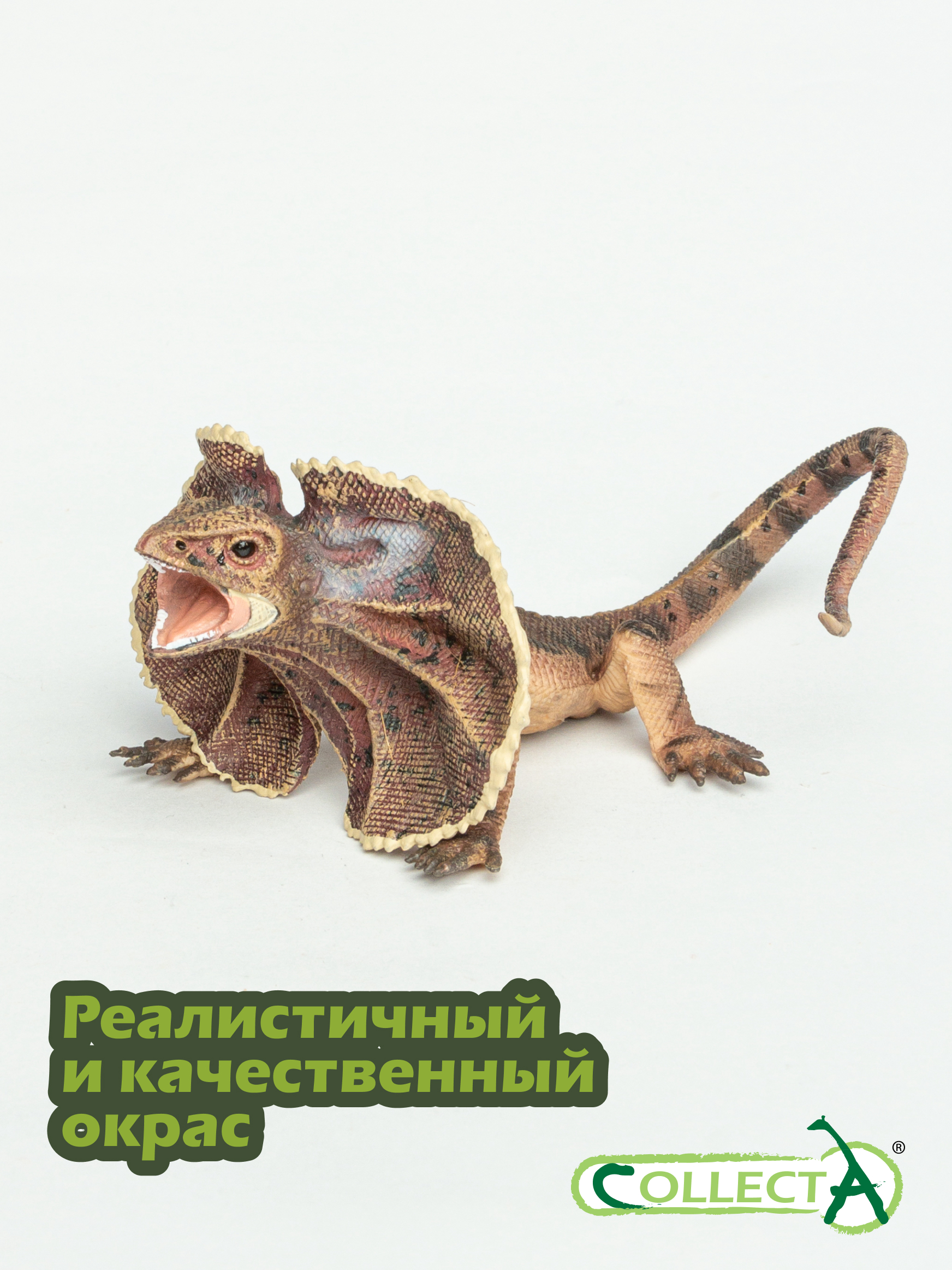 Фигурка Collecta Плащеносная ящерица - фото 4