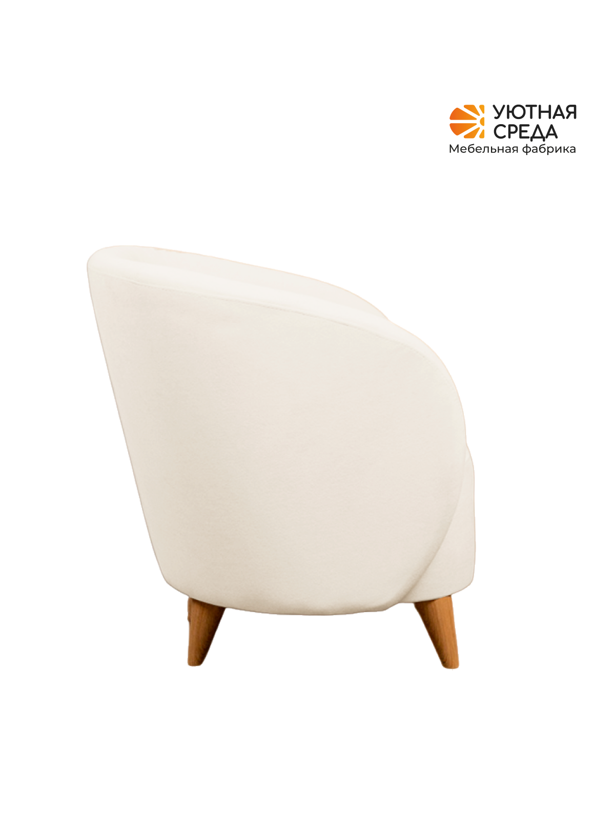 Кресло Уютная среда К300 белый - фото 18