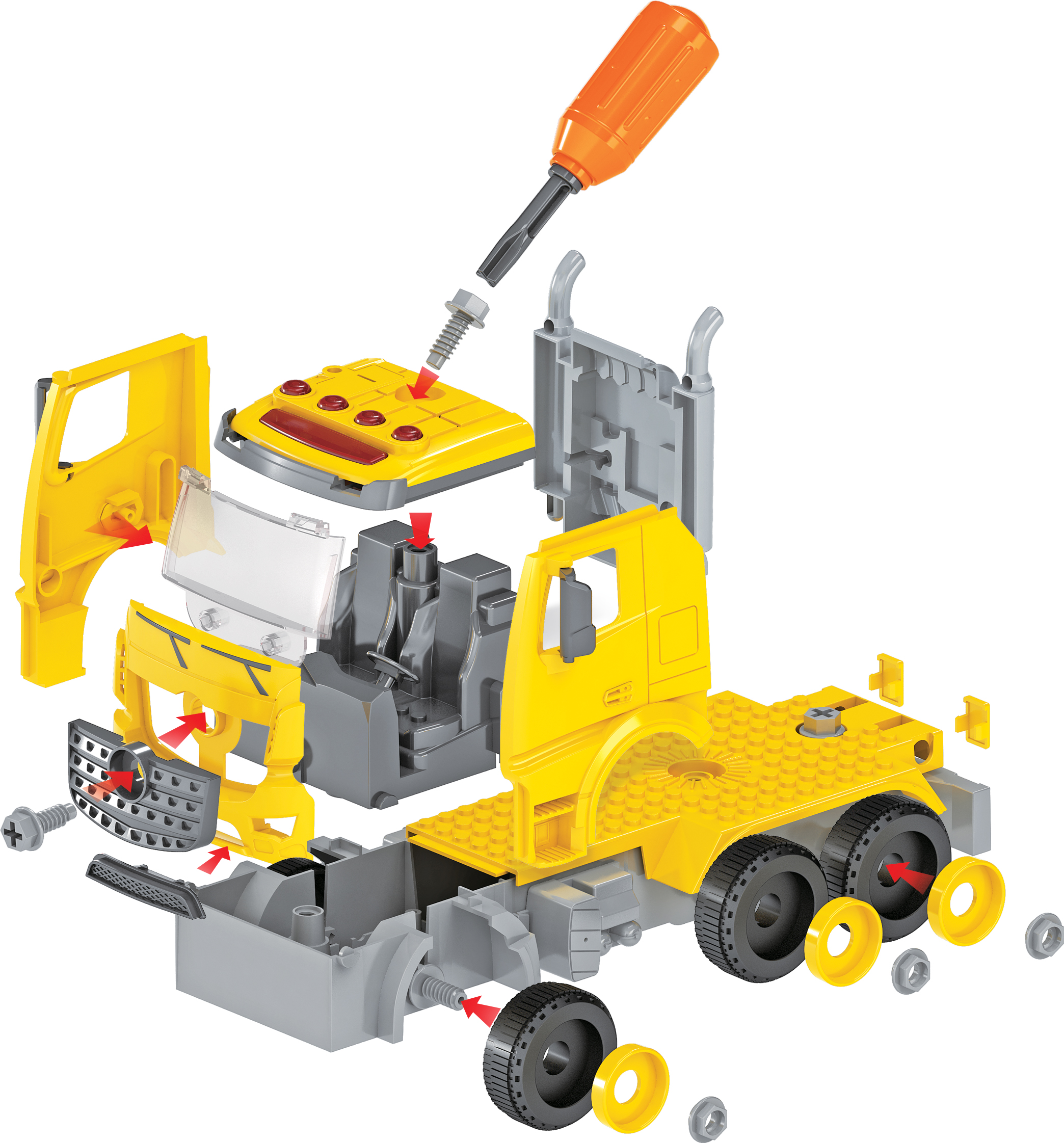 Грузовик Funky Toys FT61112 - фото 2