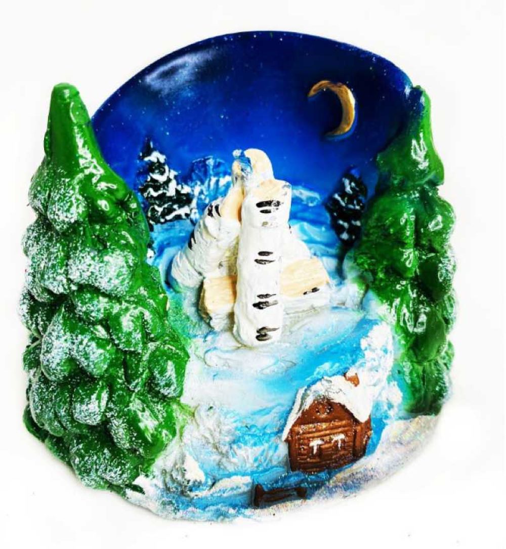 Лента Магия праздника ЗИМНИЙ КОСТЕР - фото 1