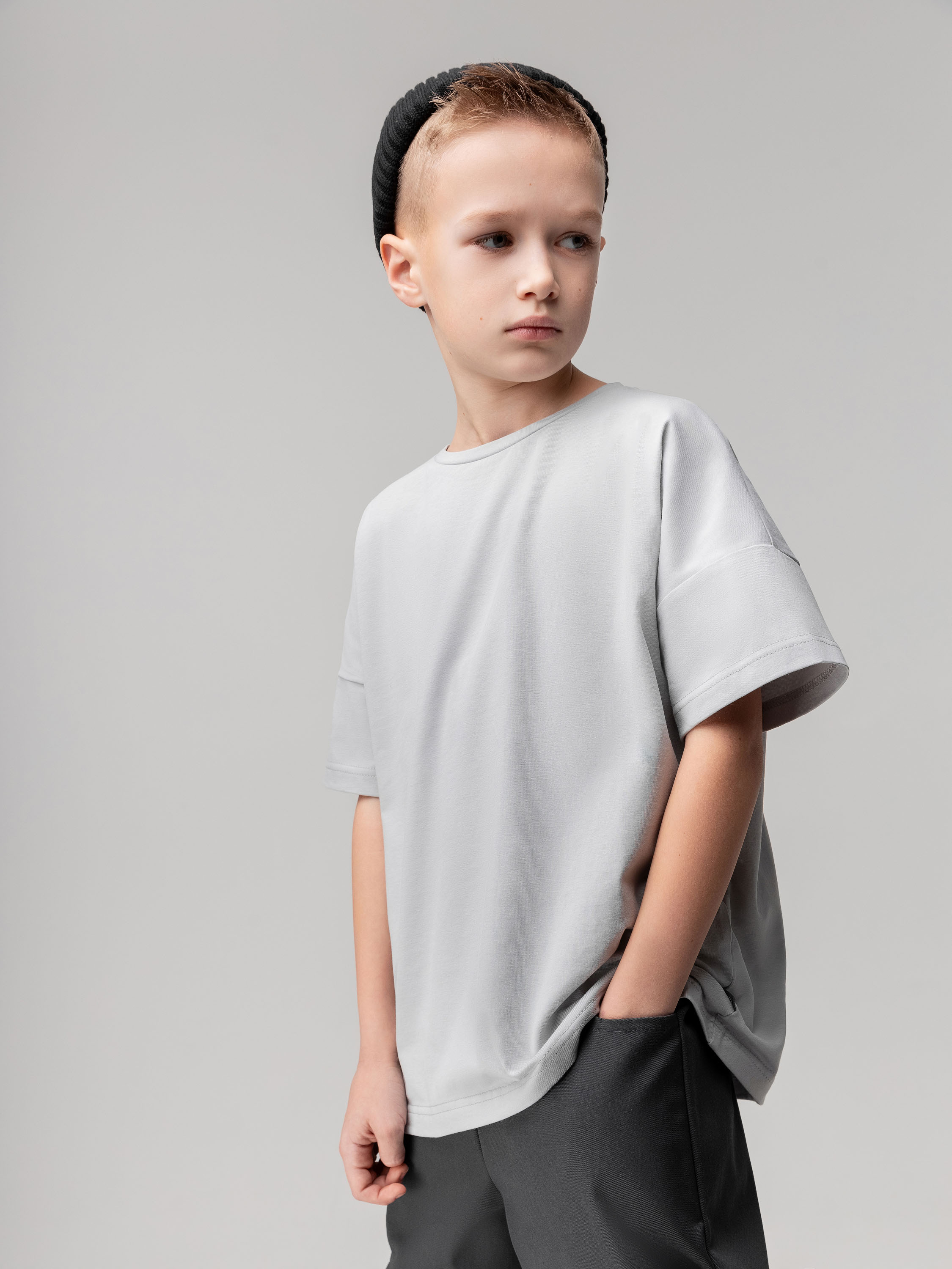 Футболка Bodo 4-435MU_серый (салатовый) - фото 1