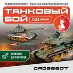 Танк РУ CROSSBOT Т-34 и king tiger 1:24