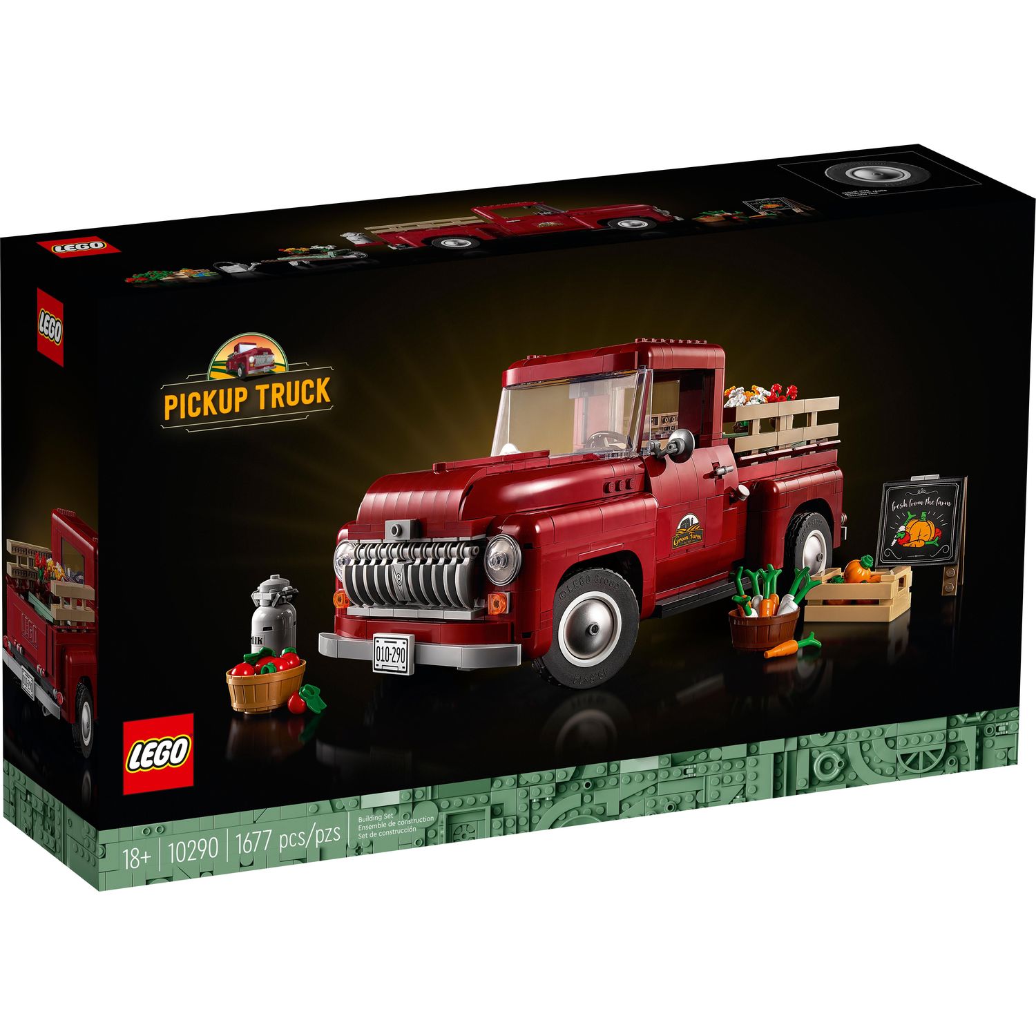 Конструктор LEGO Icons Грузовик-пикап блочный - фото 1