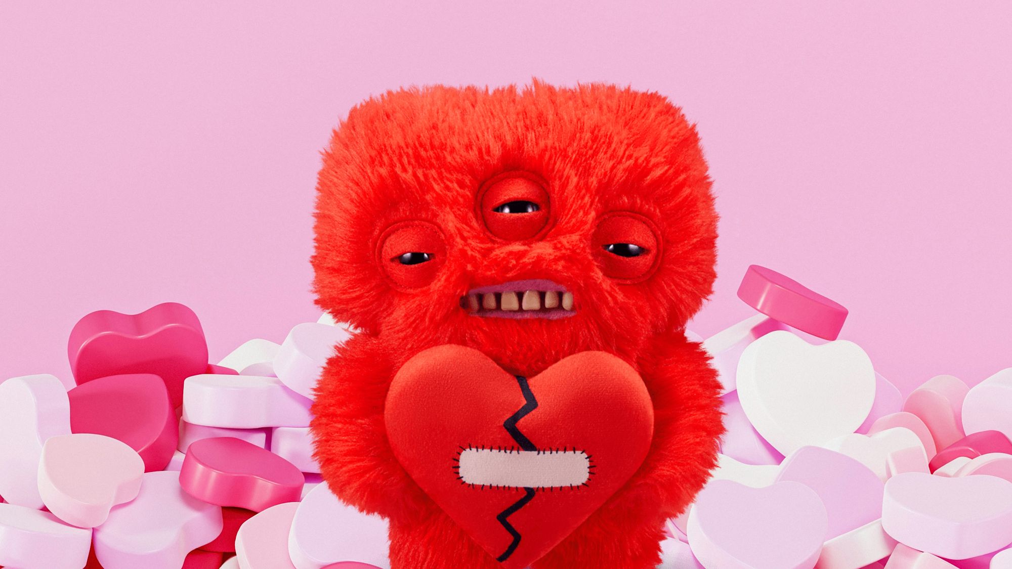 Мягкая игрушка Zuru FUGGLER Влюбленный инопланетянин - фото 8