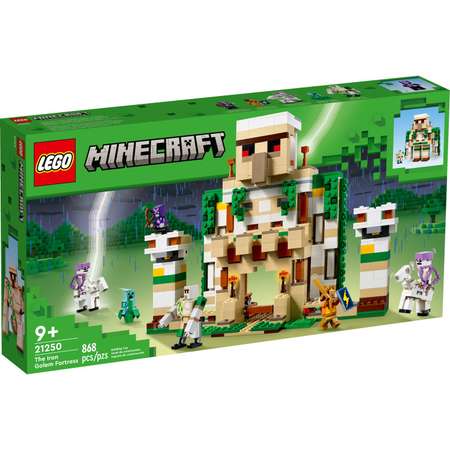 Конструктор LEGO Minecraft The Iron Golem Fortress блочный