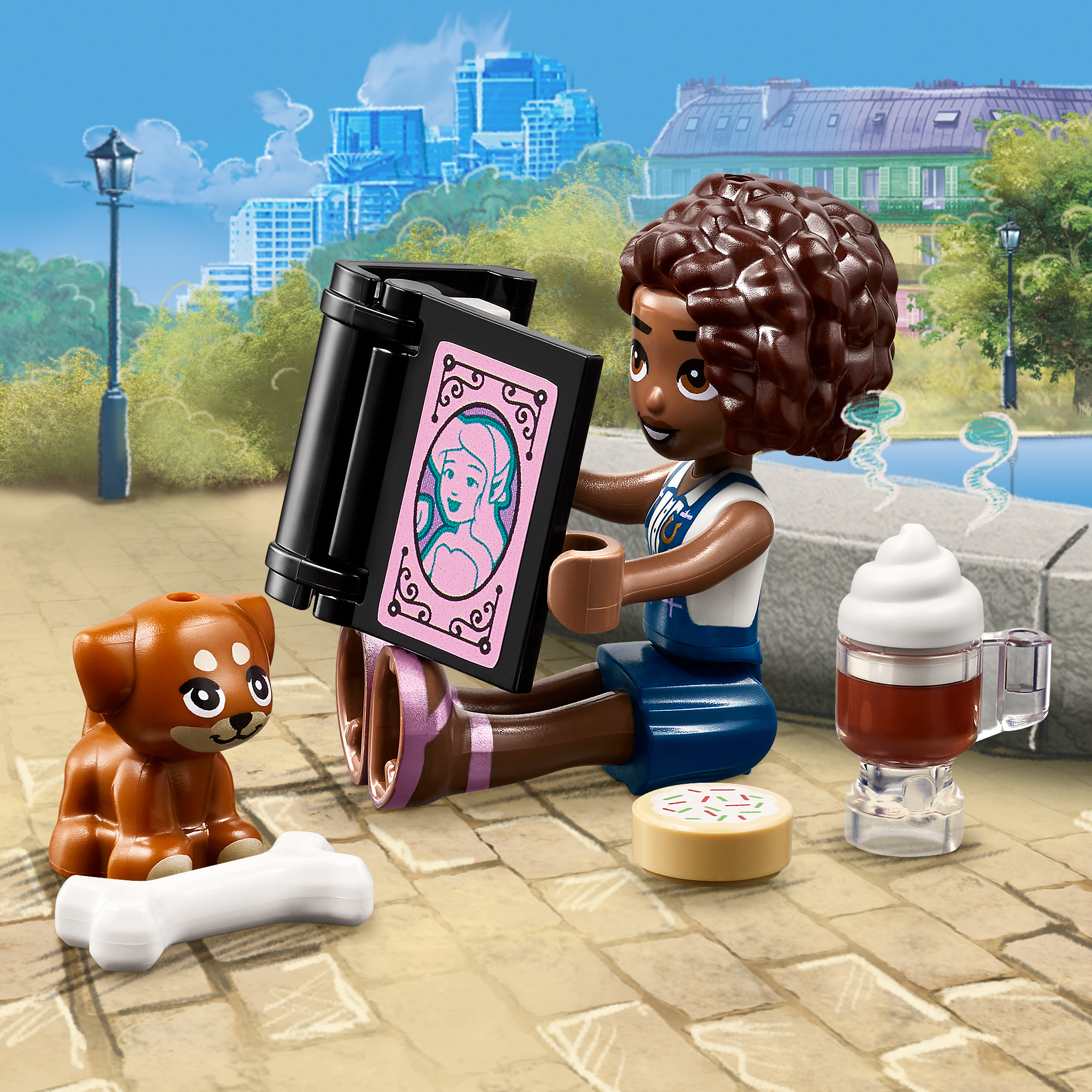 Конструктор LEGO Friends Тележка хлебобулочных изделий 125 дет. - фото 11
