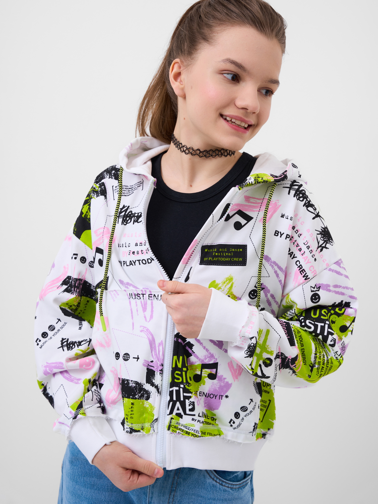 Толстовка PlayToday 12621009 - фото 6