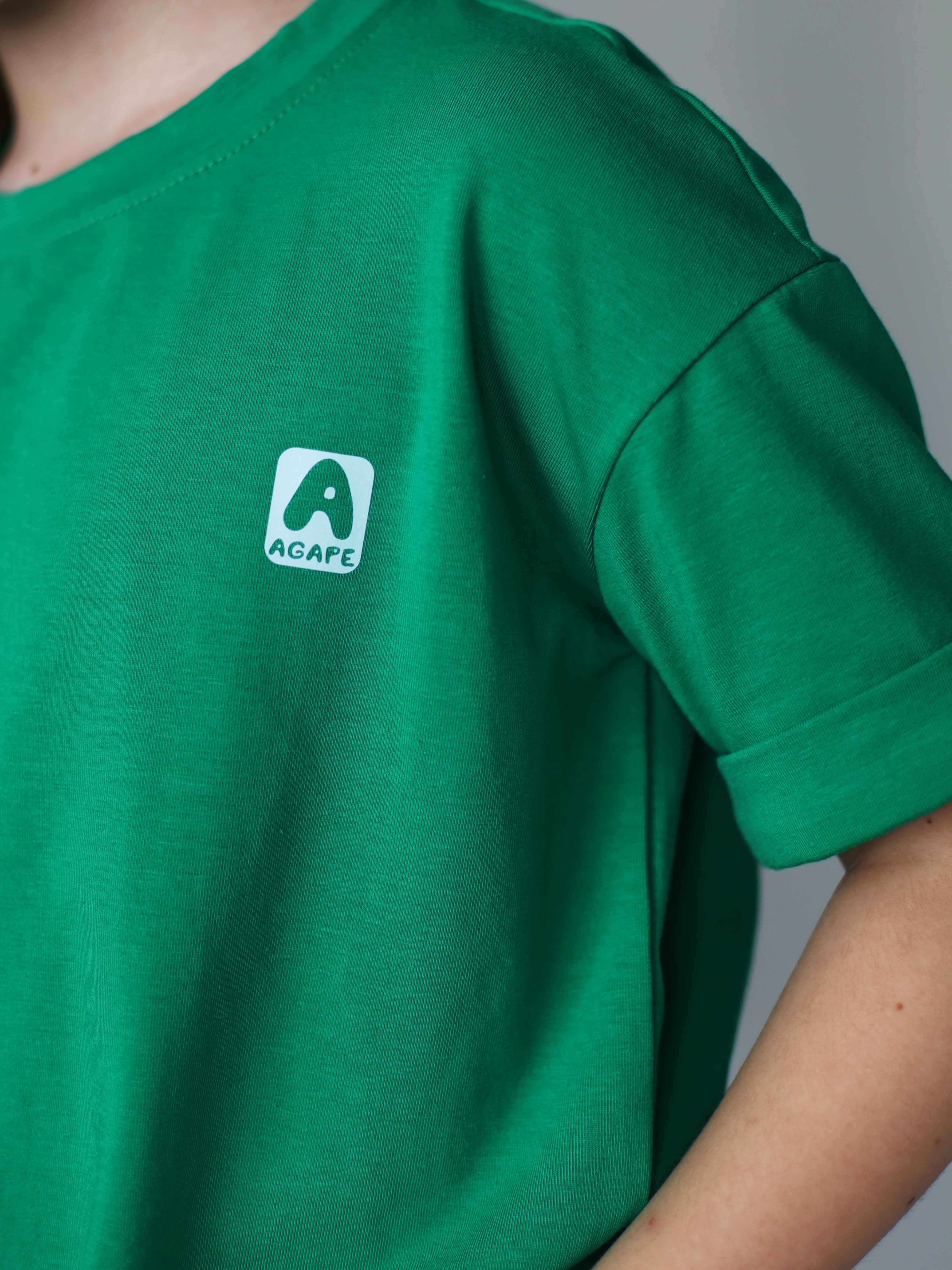 Футболка и шорты Агапэ 8016_зеленый - фото 9