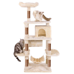Игровой комплекс для кошек дом Pet БМФ Бежевый