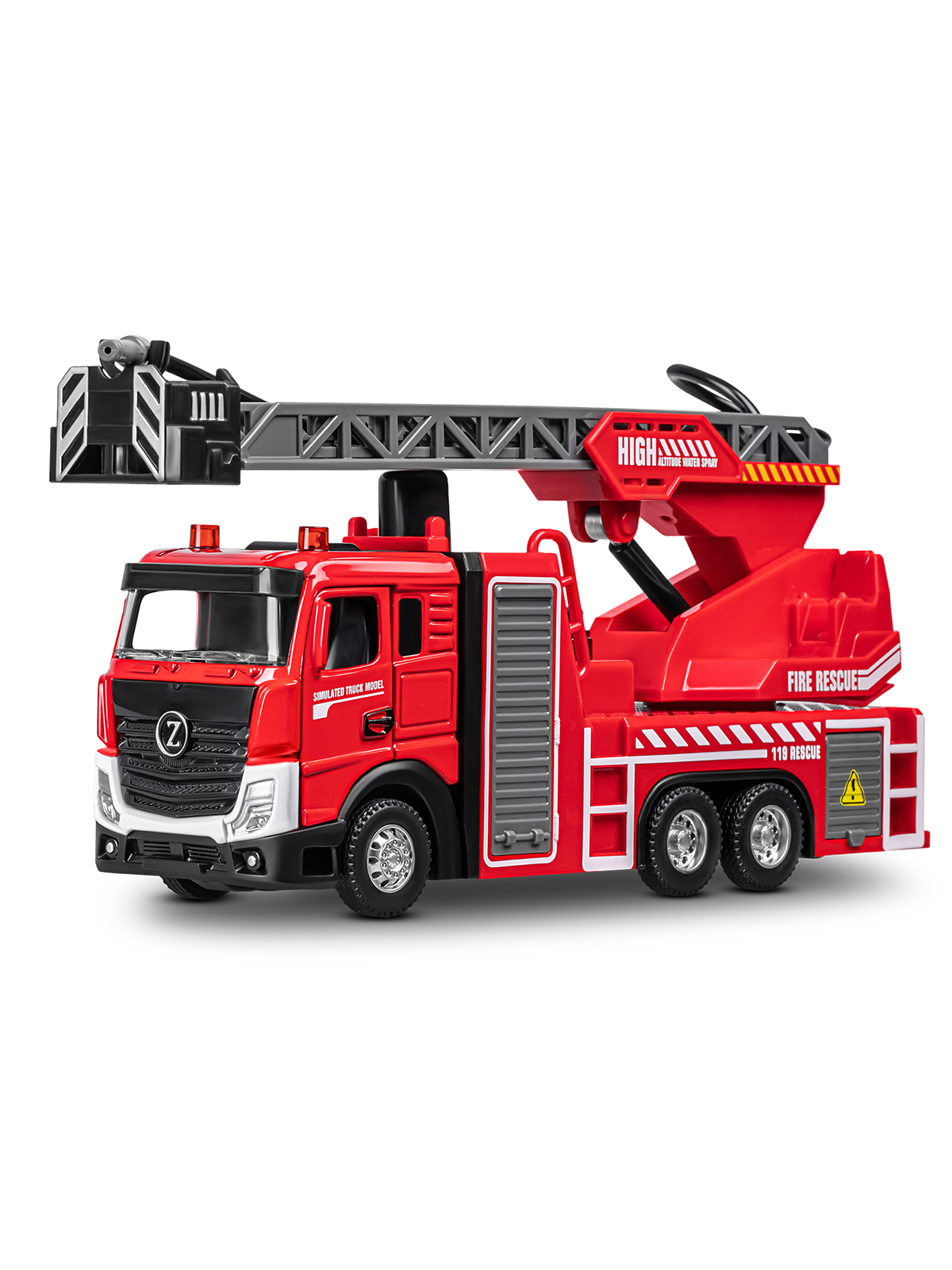 Пожарная машина AUTODRIVE с водой JB0405415 - фото 27