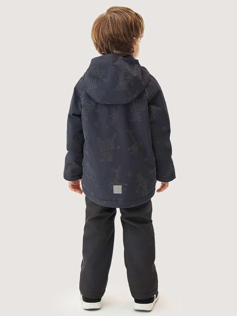 Ветровка BASE by NIKASTYLE б4л10126 графит - фото 10