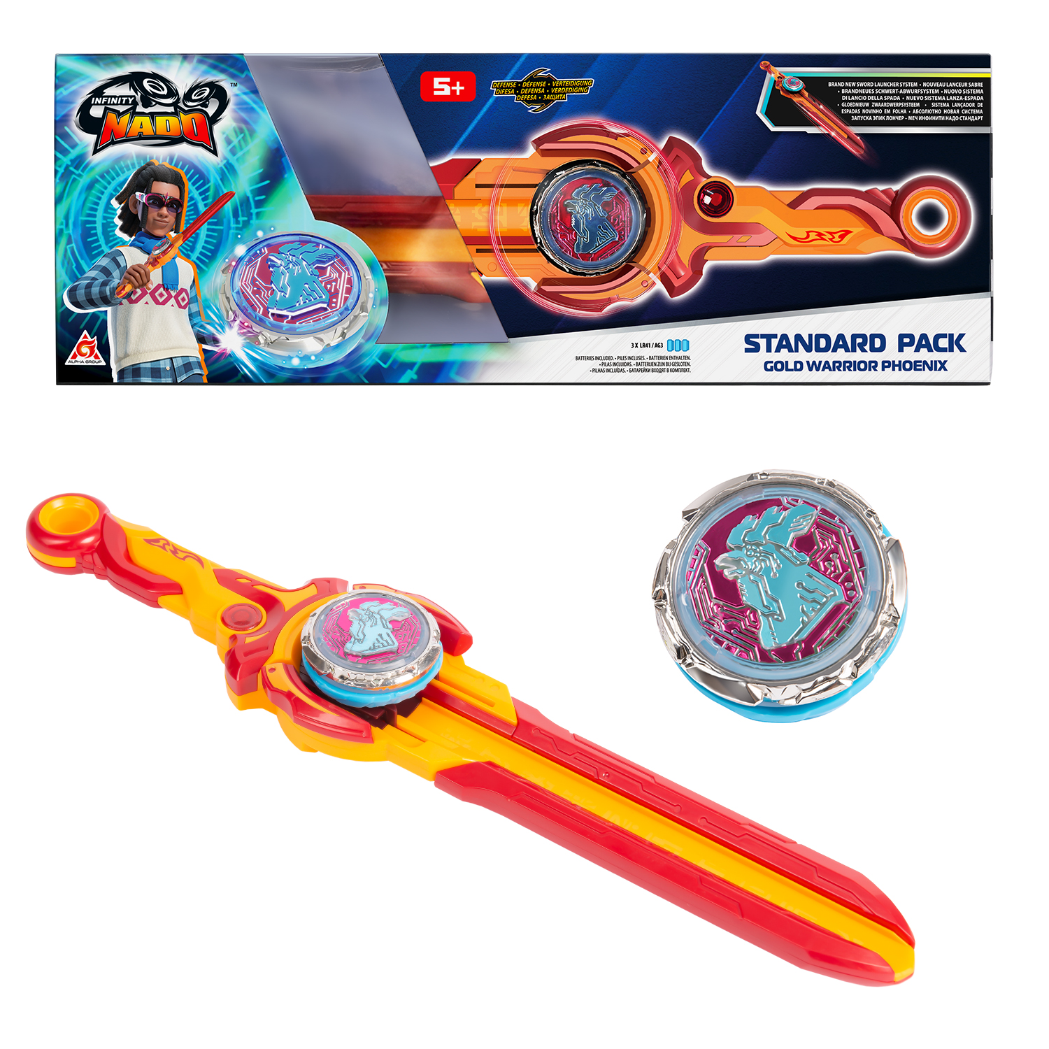 Игровой набор Infinity Nado GoldPhoenix ЭпикЛончерСтандарт - фото 1