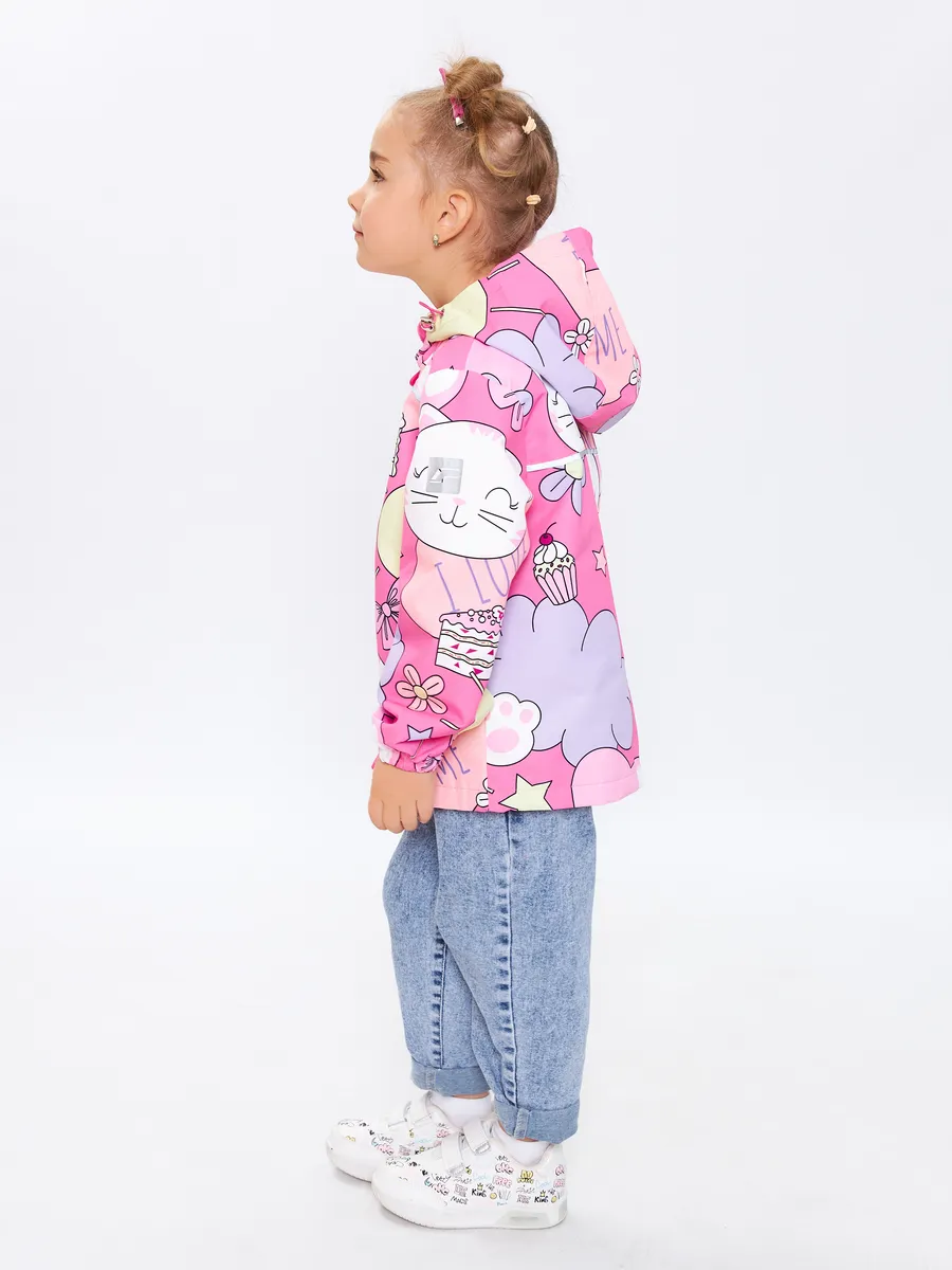 Ветровка RuStyle ДД-ветRSL-652-loveроз - фото 6