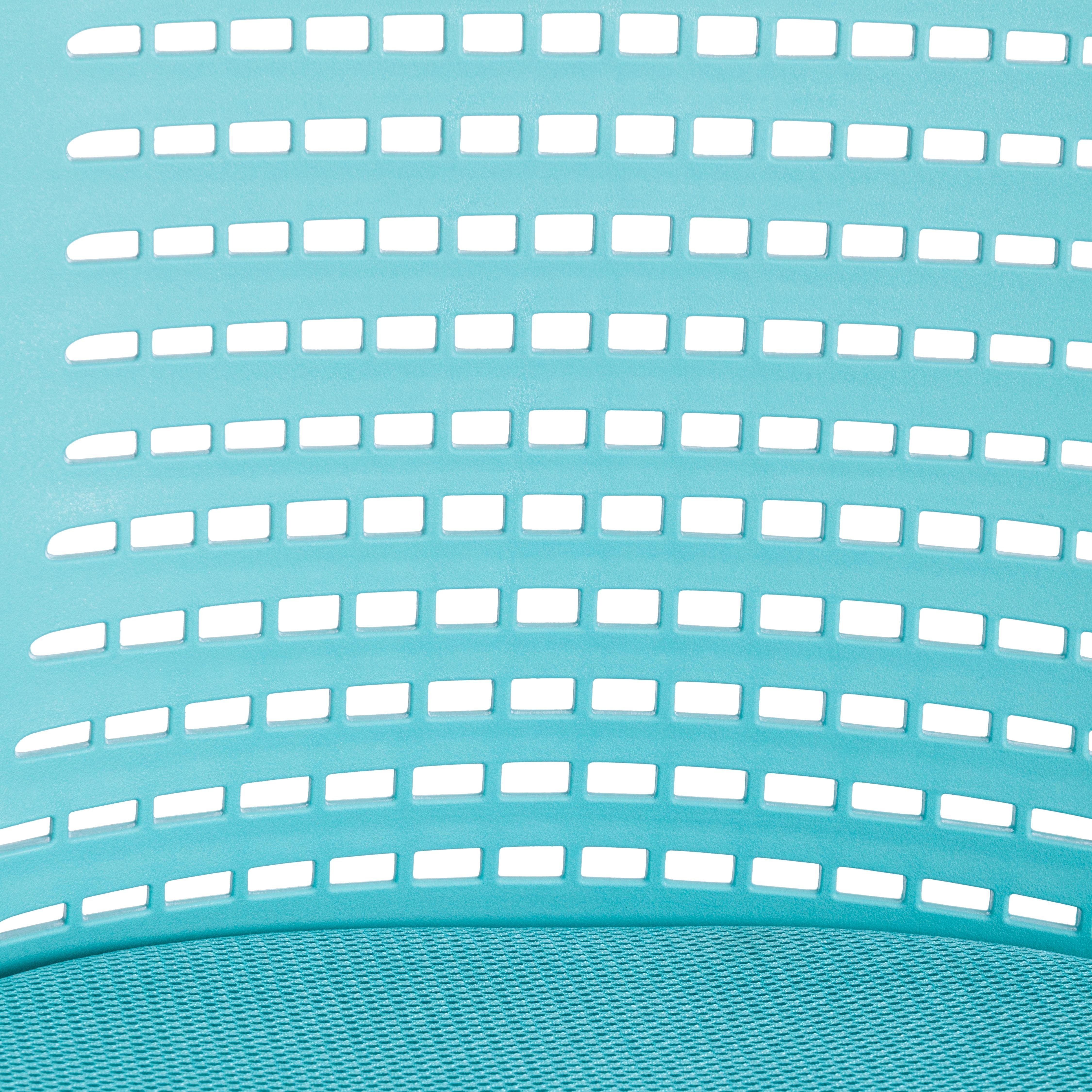 Компьютерное кресло TETCHAIR ткань, бирюзовый - фото 16