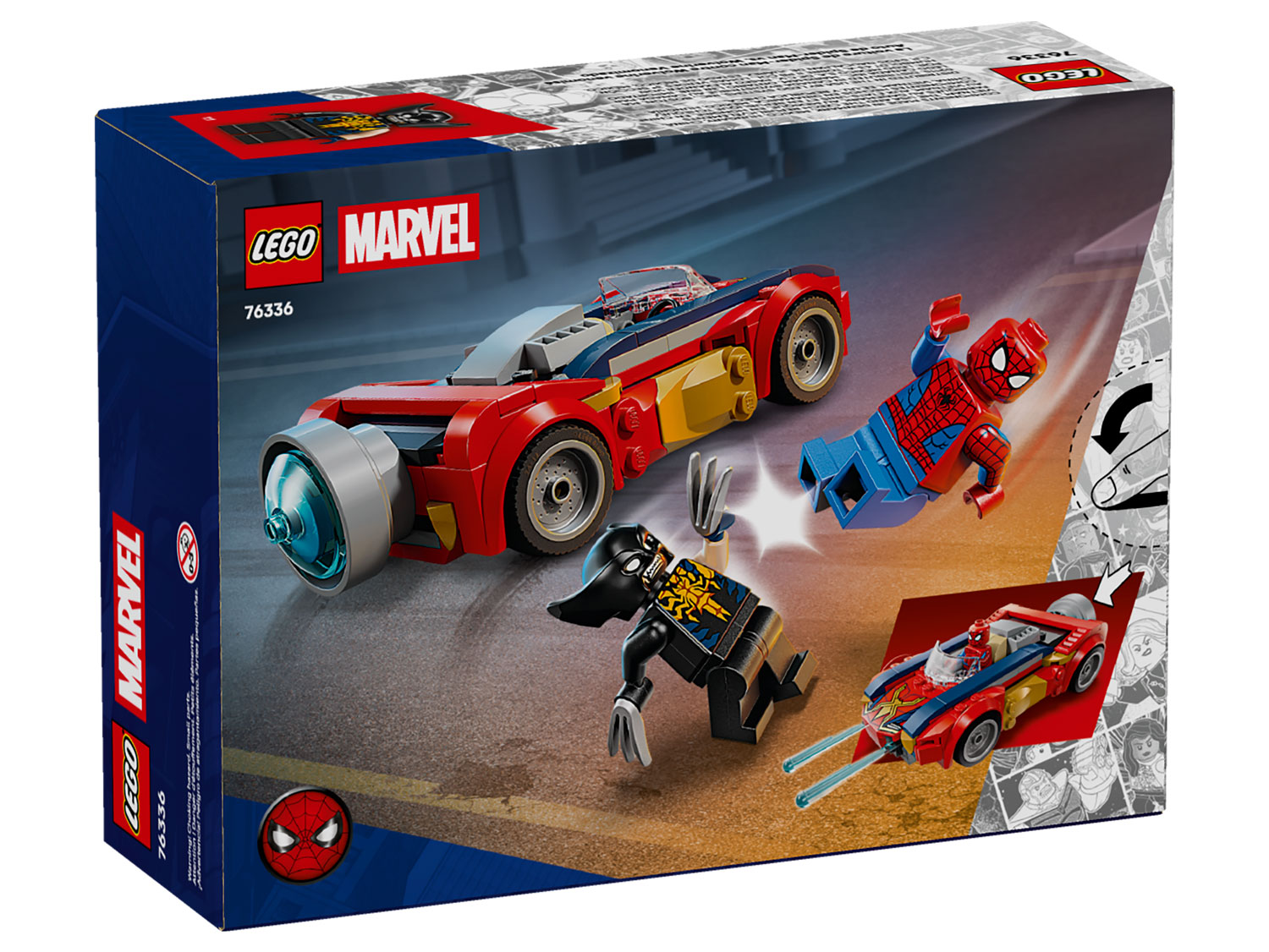 Конструктор LEGO Marvel Super Heroes Человек-паук 134 дет. - фото 7