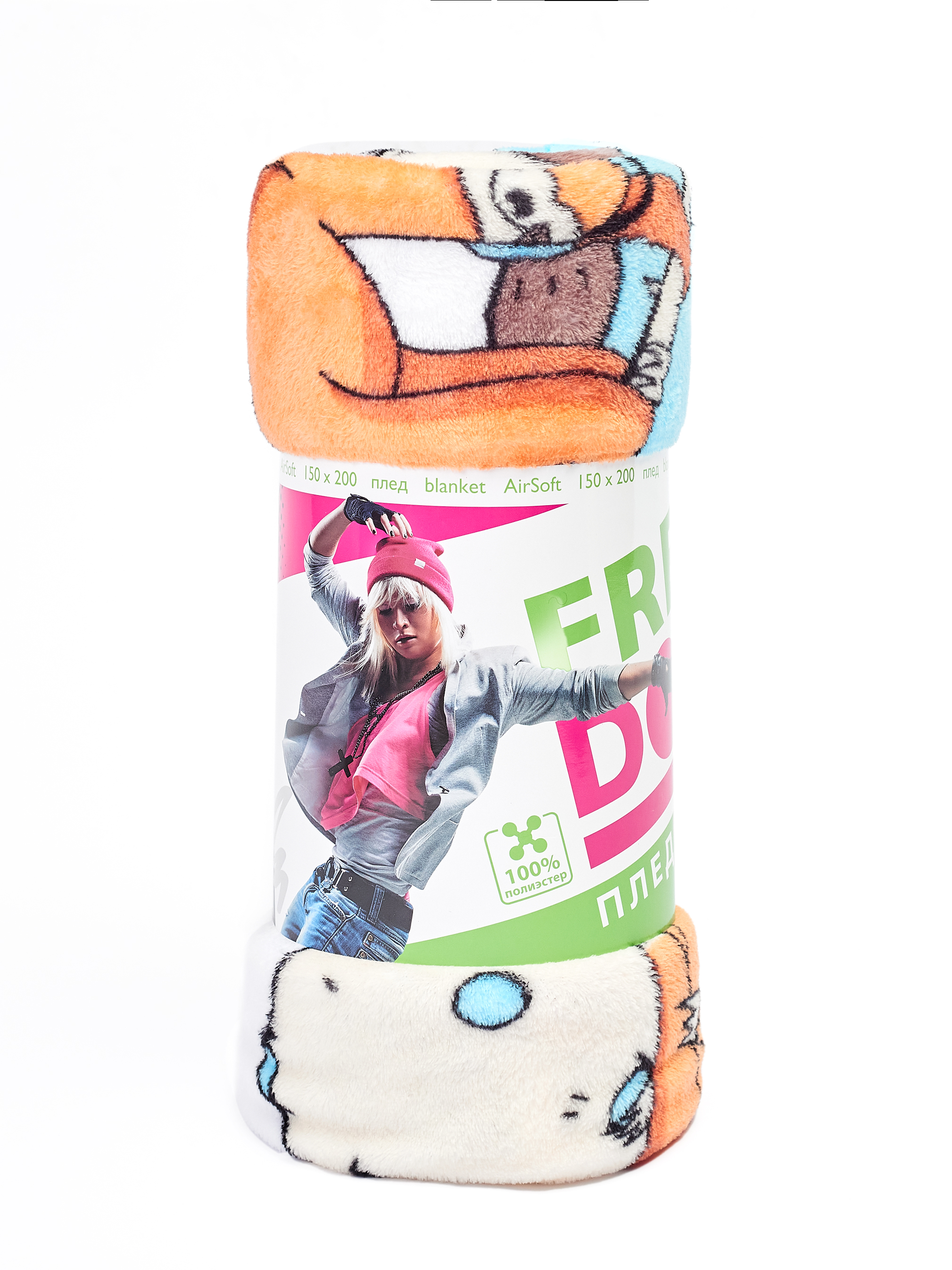 Плед PAVLine Аэро Софт Ленивцы 150 x 200 см - фото 2