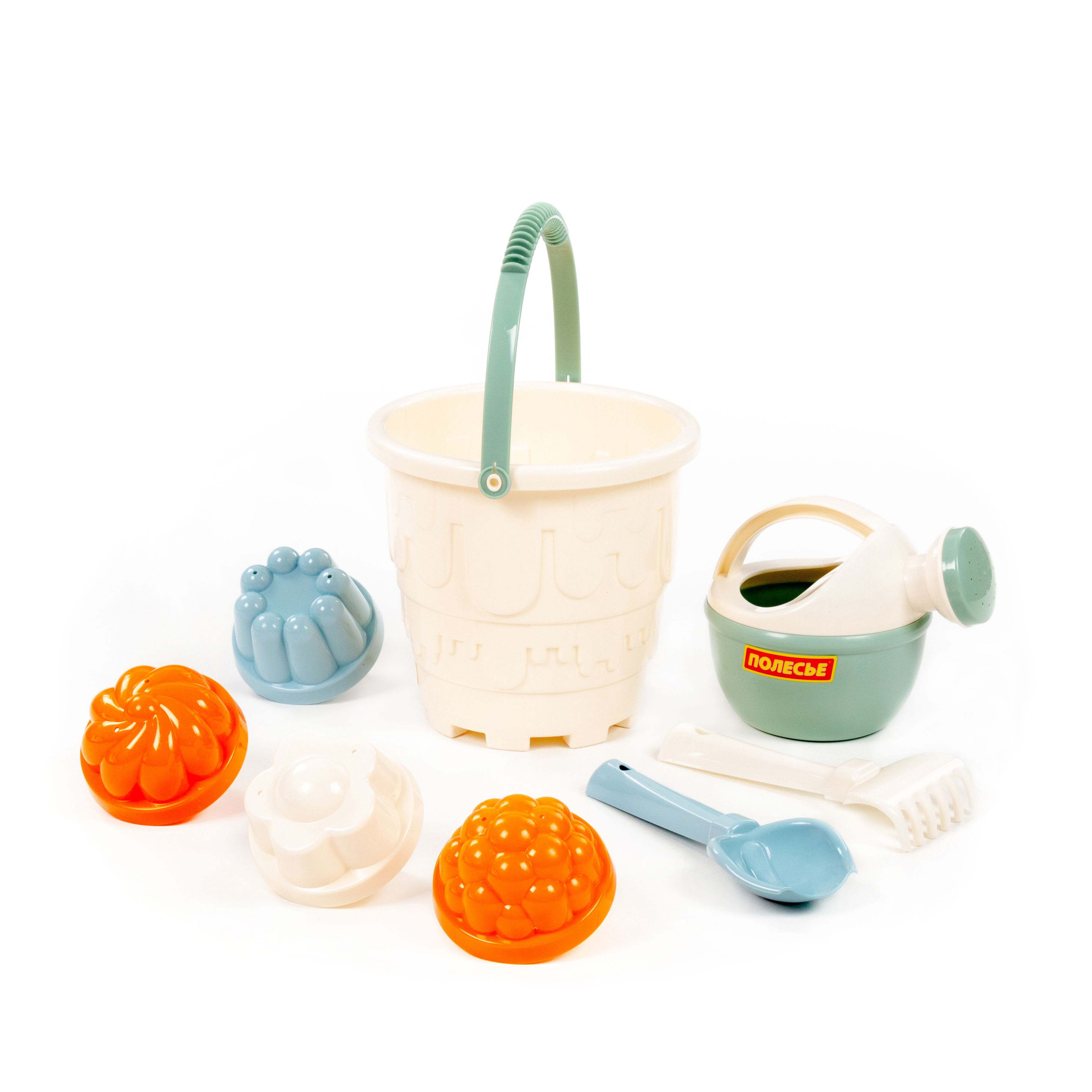 Песочный набор Полесье 8 элементов 1 предм. - фото 3
