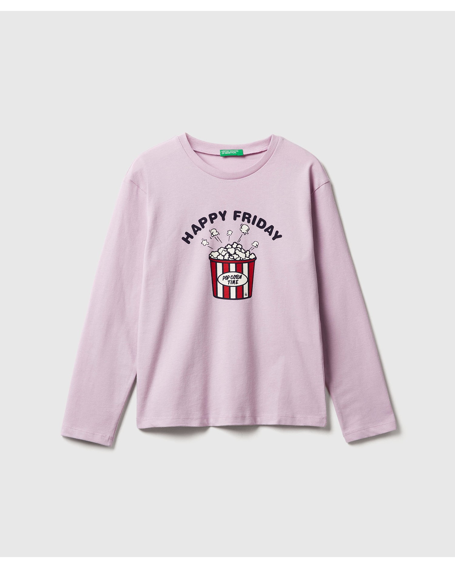 Лонгслив United Colors of Benetton 25A_3JERC10QM_0W1 - фото 1